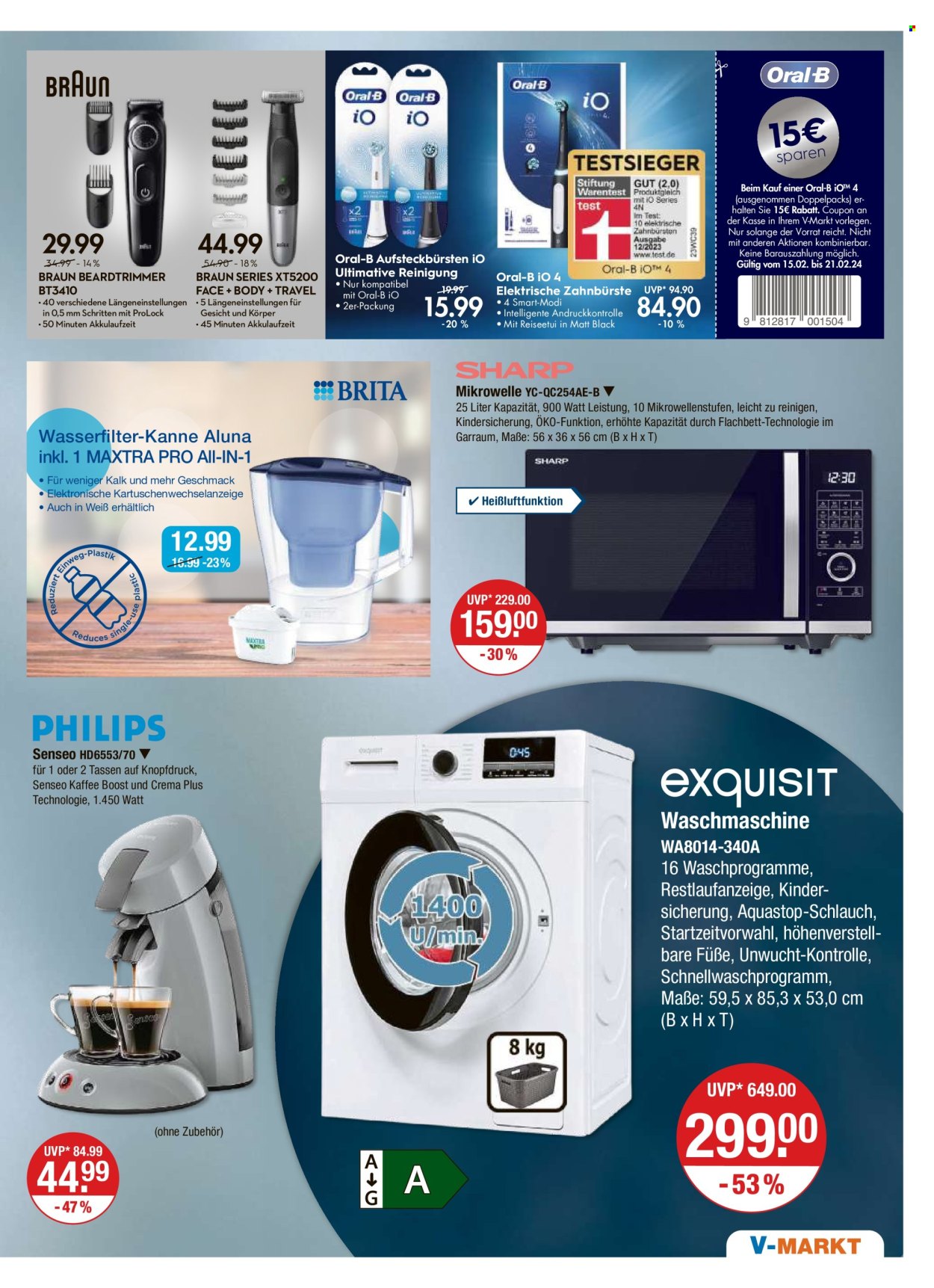 V-Markt Prospekte  - 15.02.2024 - 21.02.2024. Seite 17
