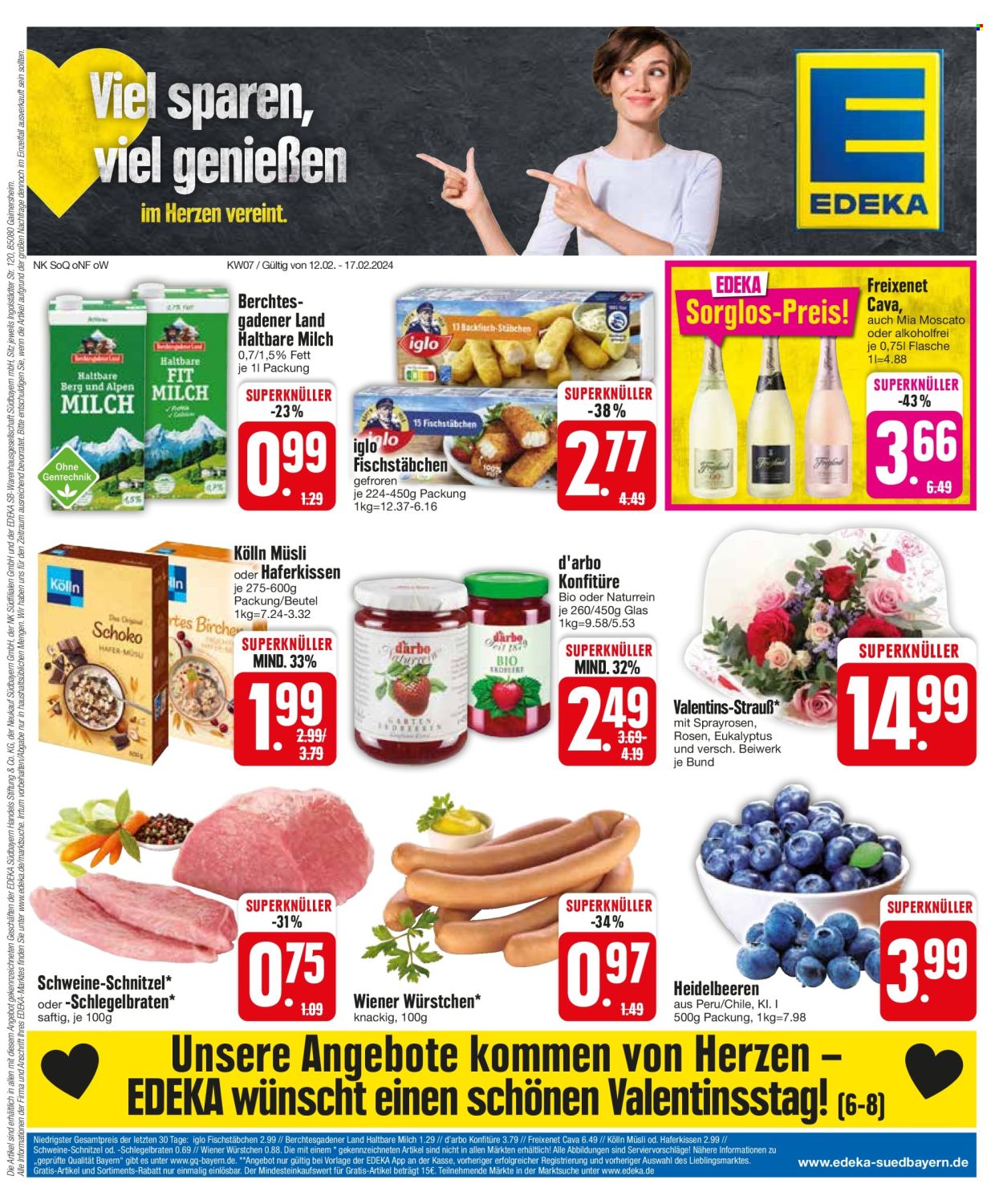 Edeka Prospekte  - 12.02.2024 - 17.02.2024. Seite 1
