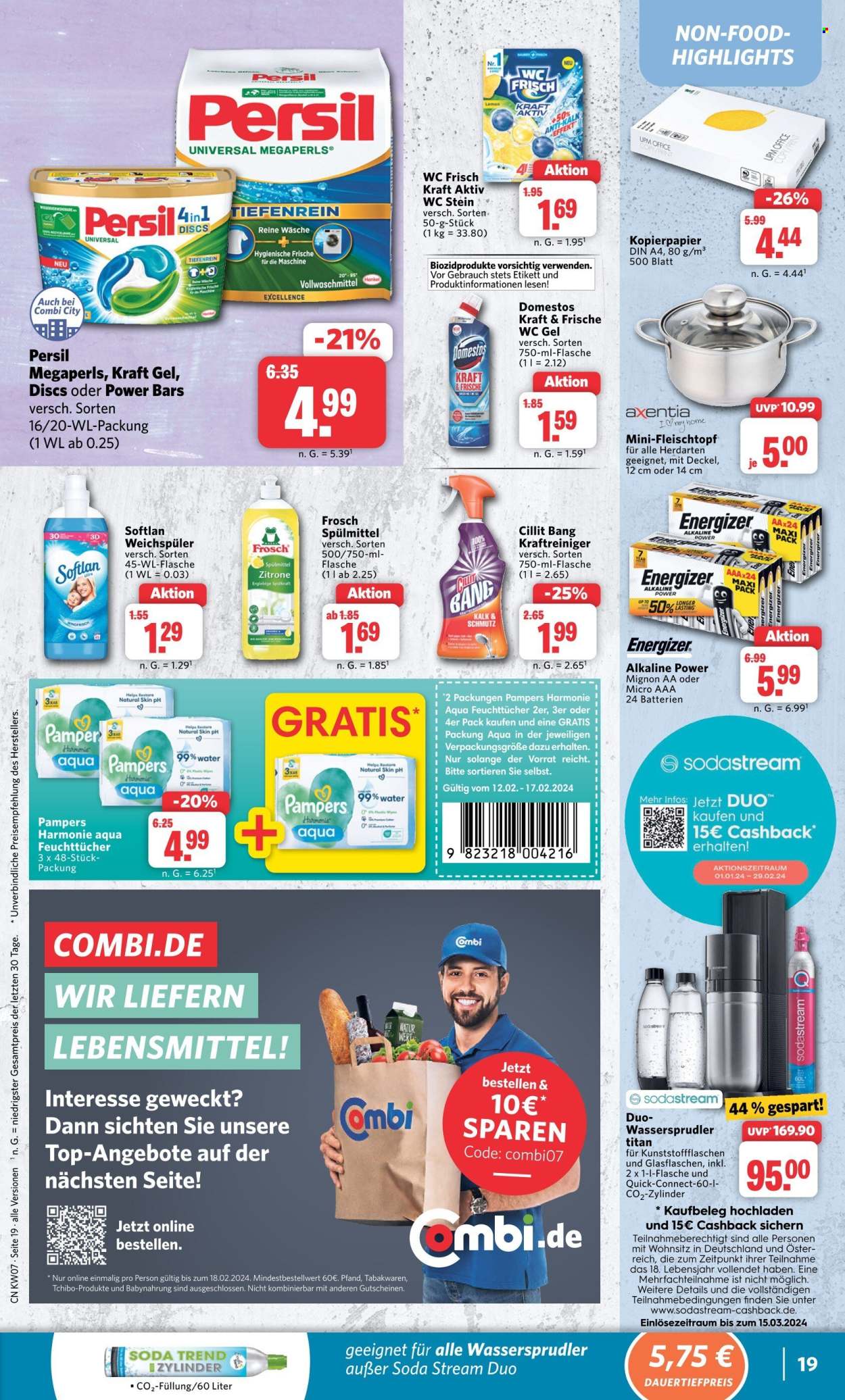 Combi Prospekte  - 12.02.2024 - 17.02.2024. Seite 19