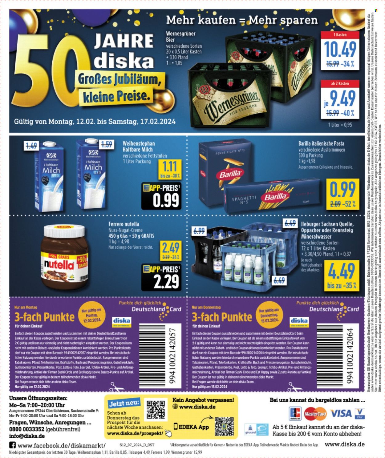 Diska Prospekte  - 12.02.2024 - 17.02.2024. Seite 12