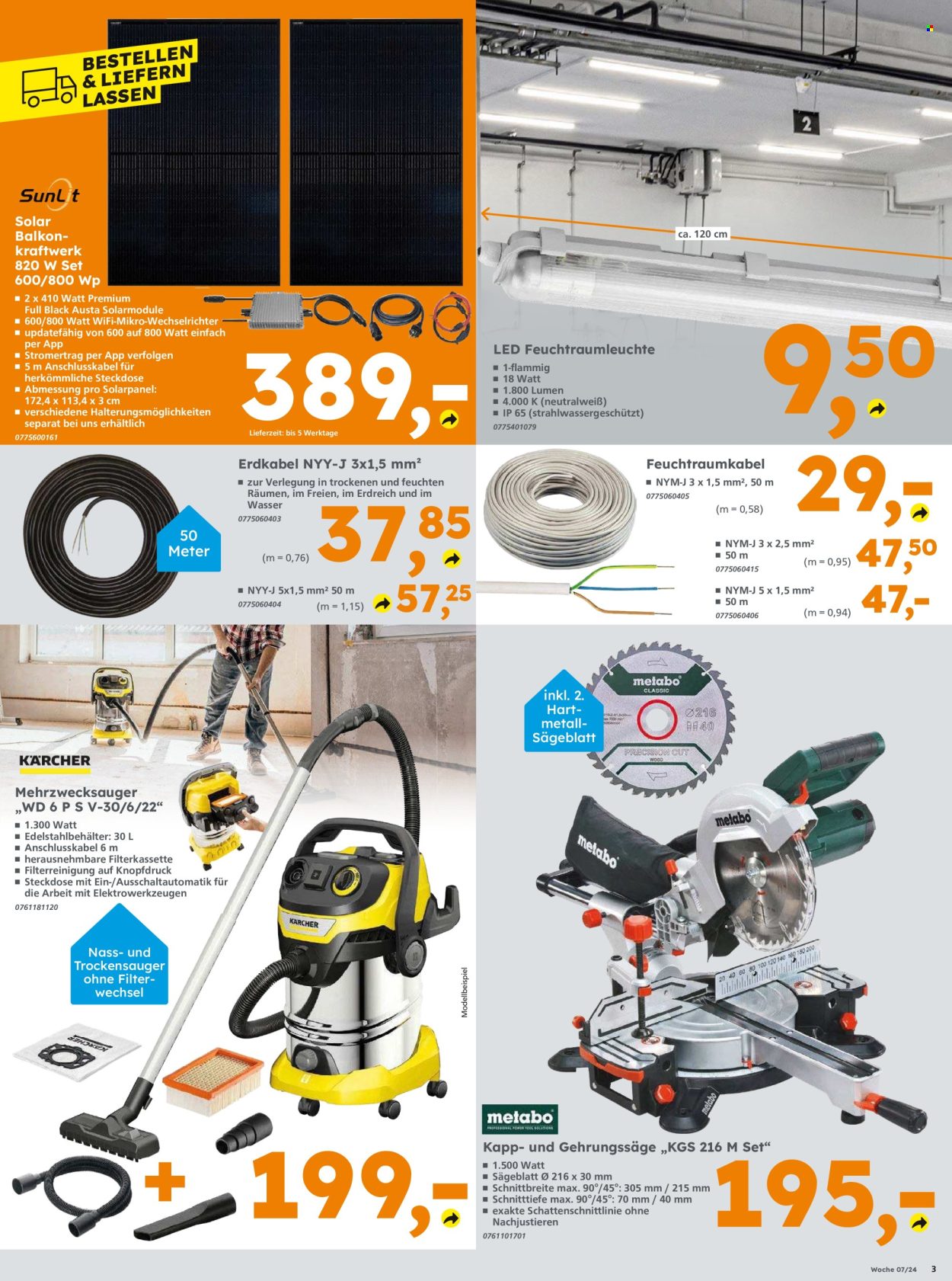Globus Baumarkt Prospekte  - 12.02.2024 - 17.02.2024. Seite 3