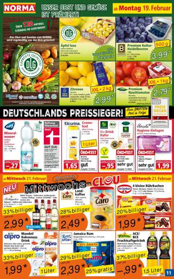 thumbnail - Mineral- wasser medium, Quelle Fürstenbrunn 1,5-l-Flasche, zzgl. –,25 Pfand (1 l = –,18)