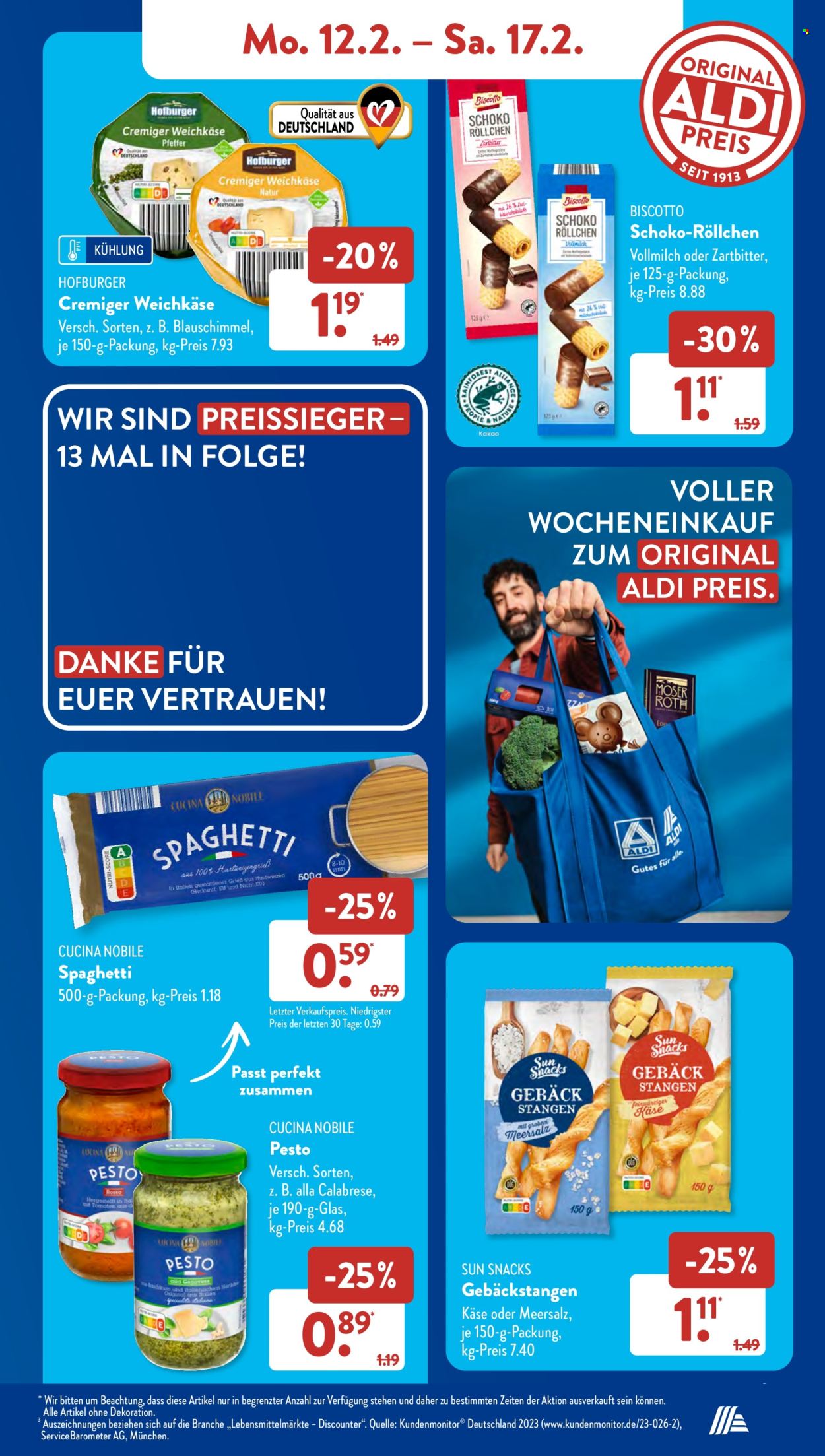 ALDI SÜD Prospekte  - 12.02.2024 - 17.02.2024. Seite 9