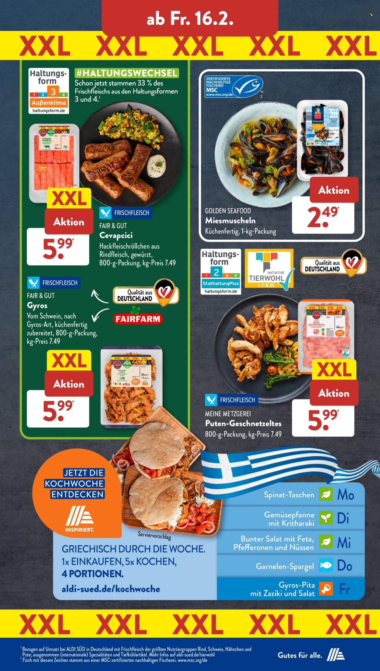 ALDI SÜD Prospekte  - 12.02.2024 - 17.02.2024. Seite 32