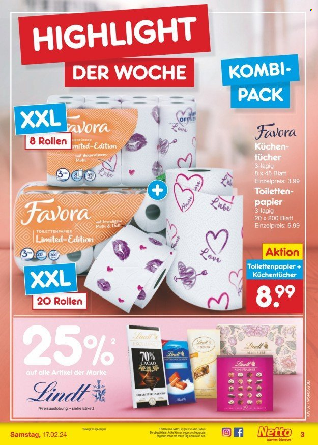 Netto Marken-Discount Prospekte  - 12.02.2024 - 17.02.2024. Seite 3