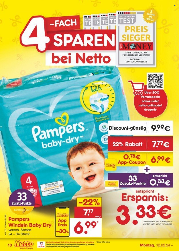 Netto Marken-Discount Prospekte  - 12.02.2024 - 17.02.2024. Seite 10