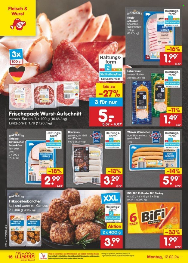Netto Marken-Discount Prospekte  - 12.02.2024 - 17.02.2024. Seite 16