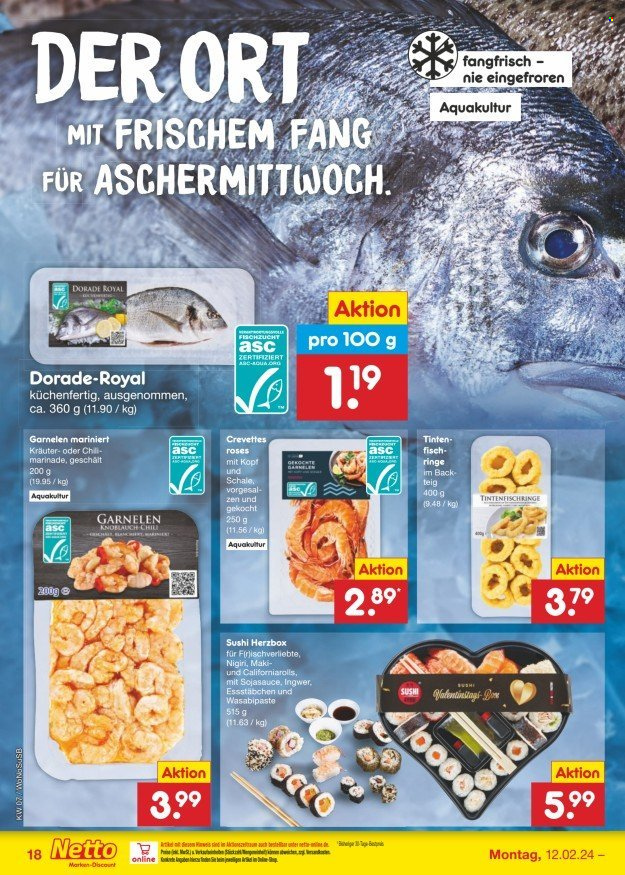 Netto Marken-Discount Prospekte  - 12.02.2024 - 17.02.2024. Seite 18