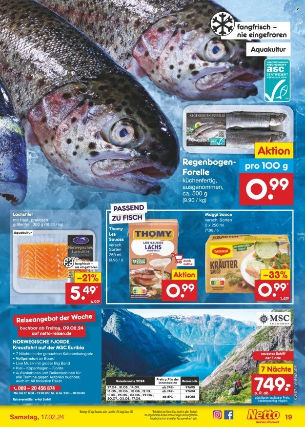 Netto Marken-Discount Prospekte  - 12.02.2024 - 17.02.2024. Seite 19