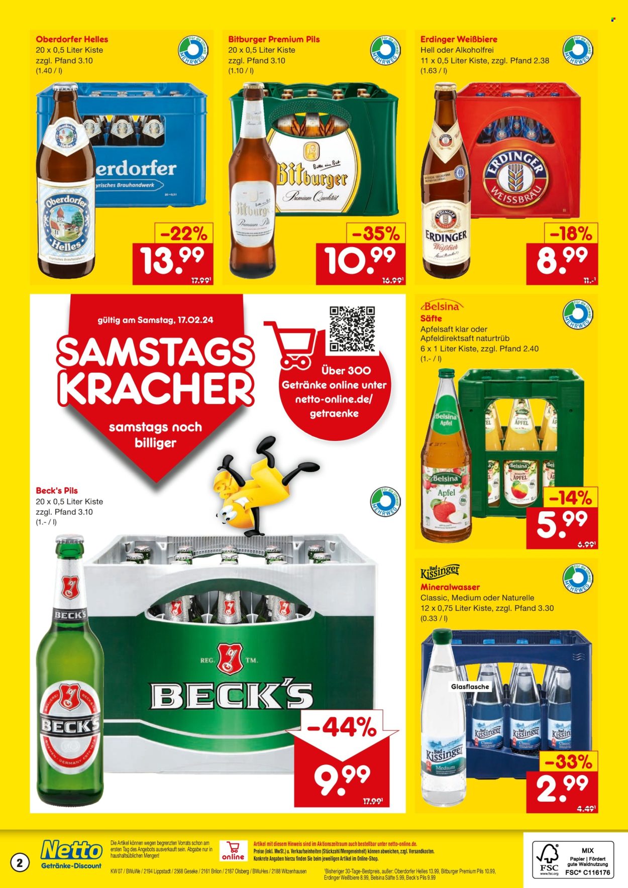 Netto Marken-Discount Prospekte  - 12.02.2024 - 17.02.2024. Seite 2