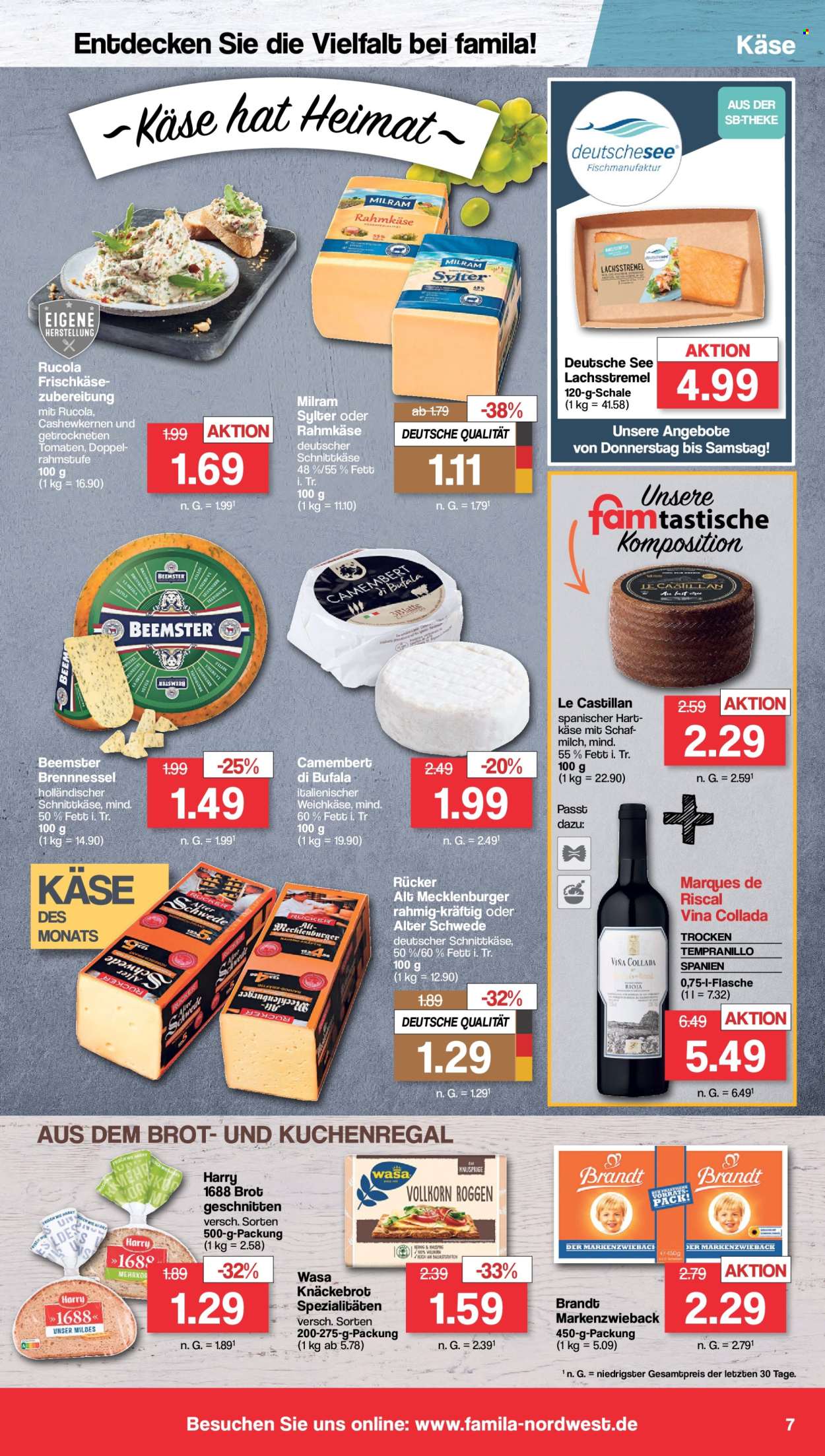 famila Prospekte  - 12.02.2024 - 17.02.2024. Seite 7