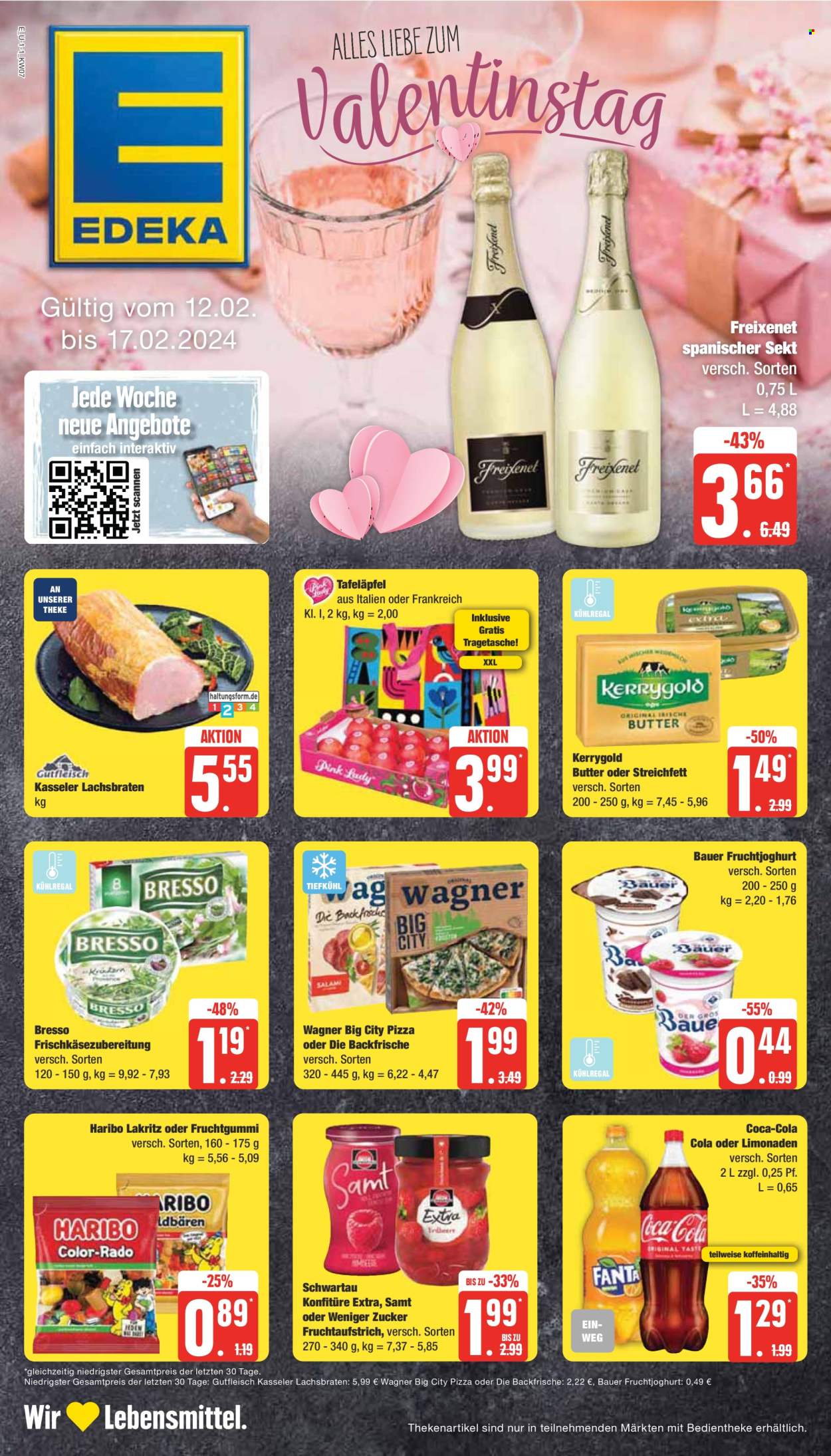 Edeka Prospekte  - 12.02.2024 - 17.02.2024. Seite 1