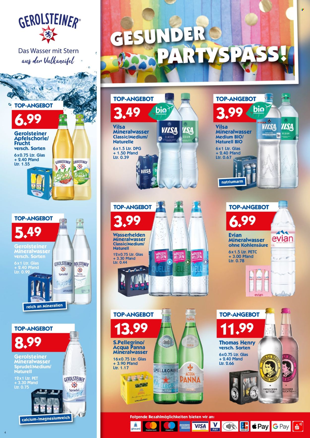 Hol'ab! Getränkemarkt Prospekte  - 12.02.2024 - 17.02.2024. Seite 4