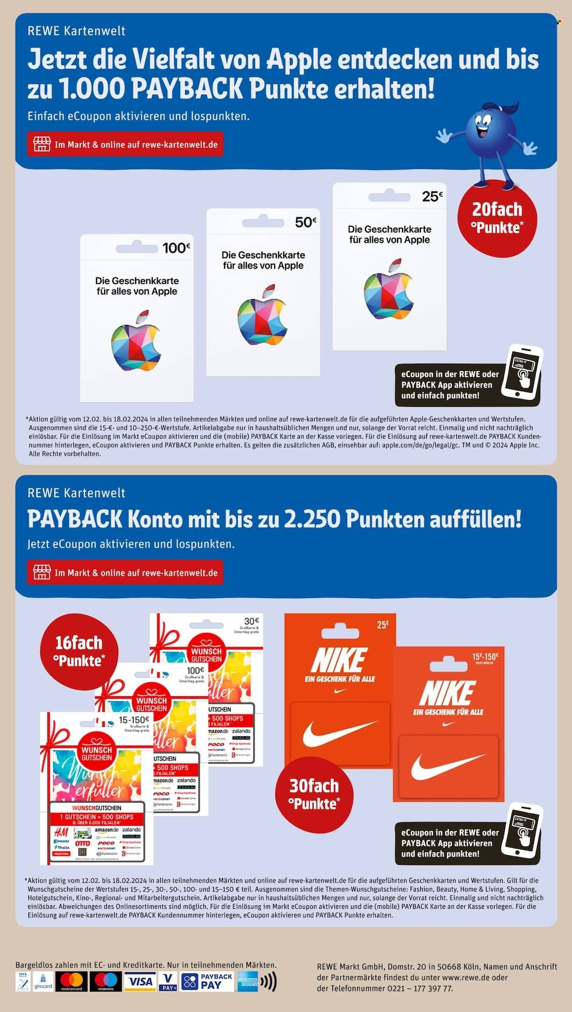 REWE Prospekte  - 12.02.2024 - 17.02.2024. Seite 30
