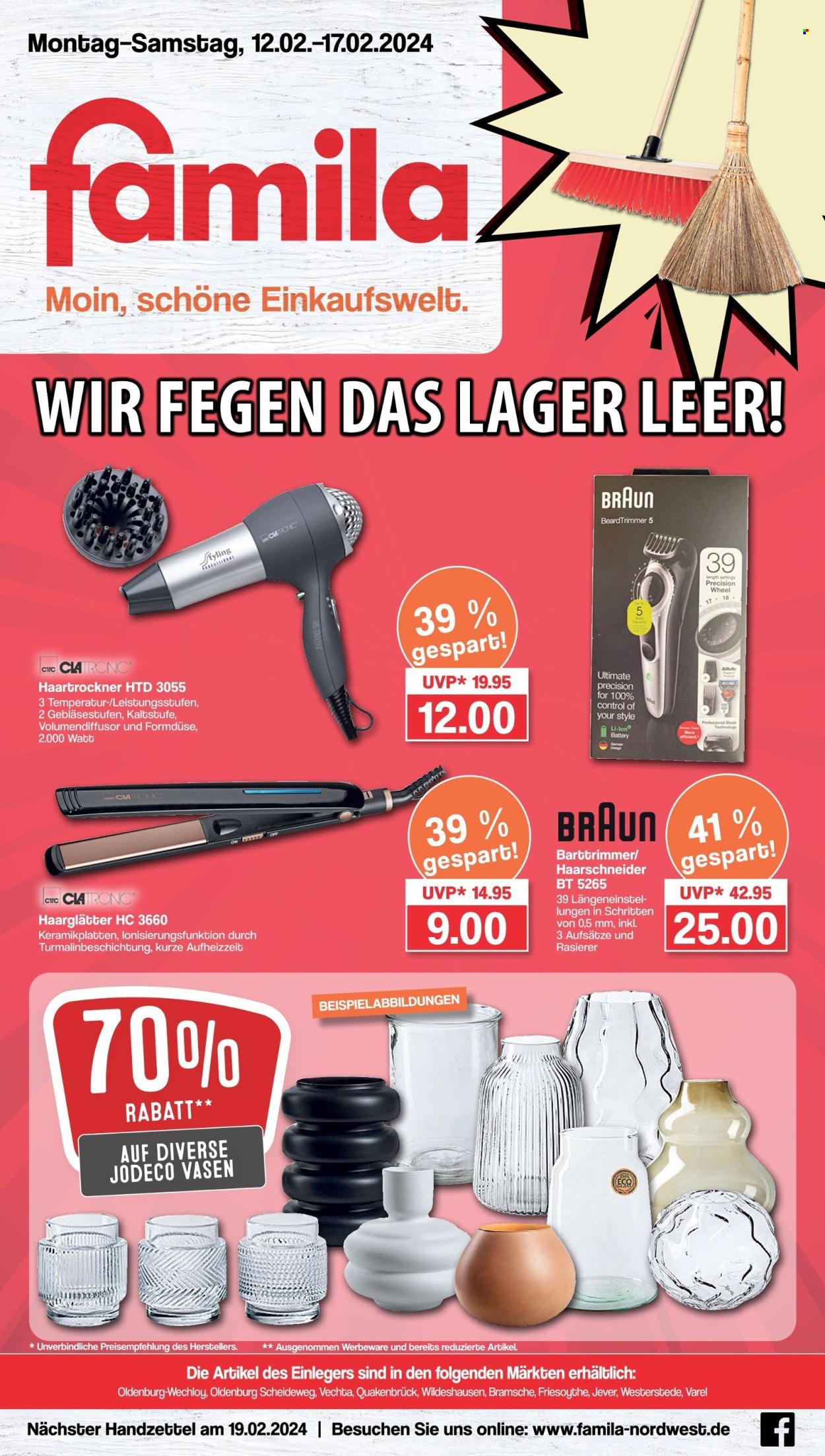 famila Prospekte  - 12.02.2024 - 17.02.2024. Seite 1