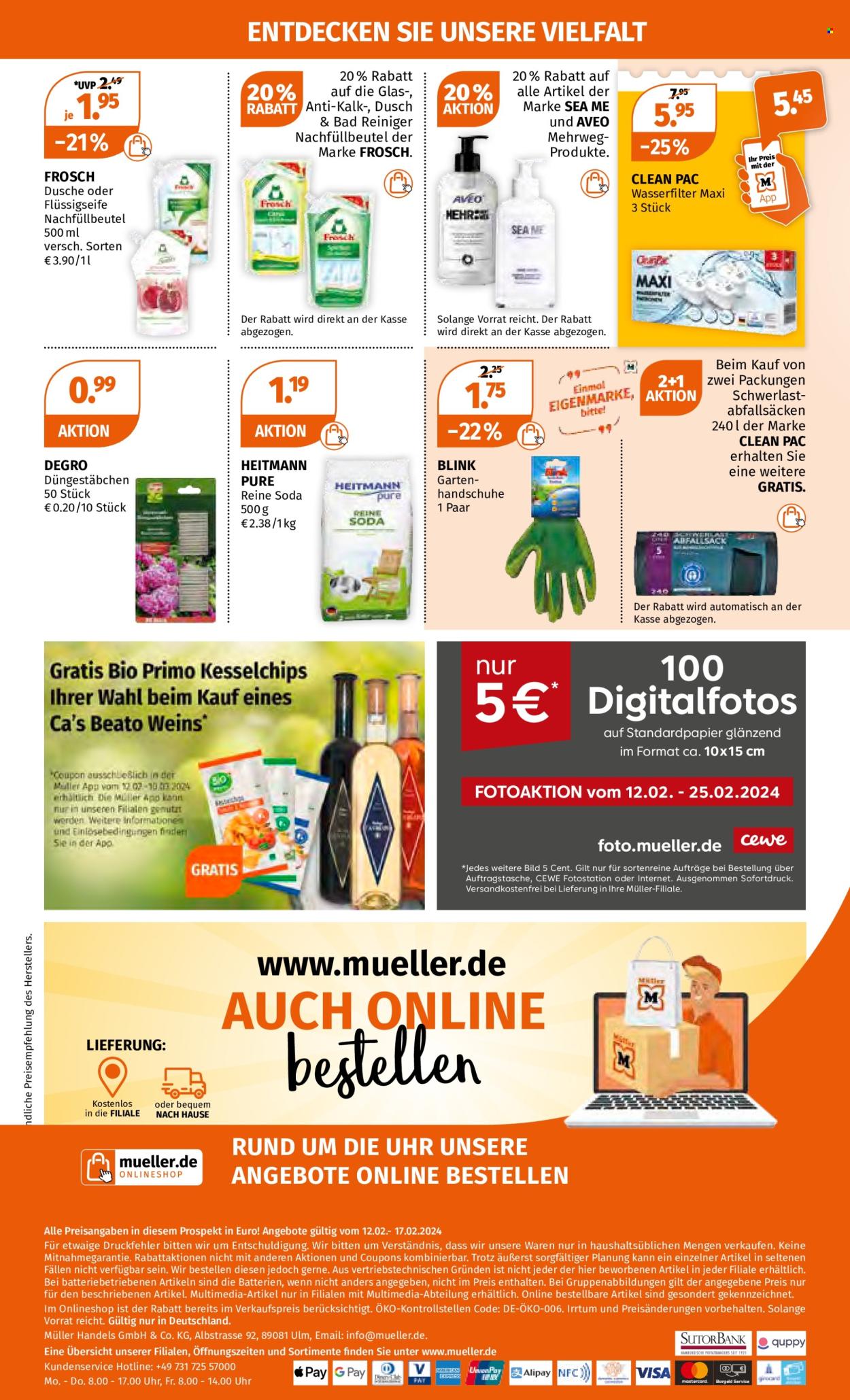 Müller Prospekte  - 12.02.2024 - 17.02.2024. Seite 16