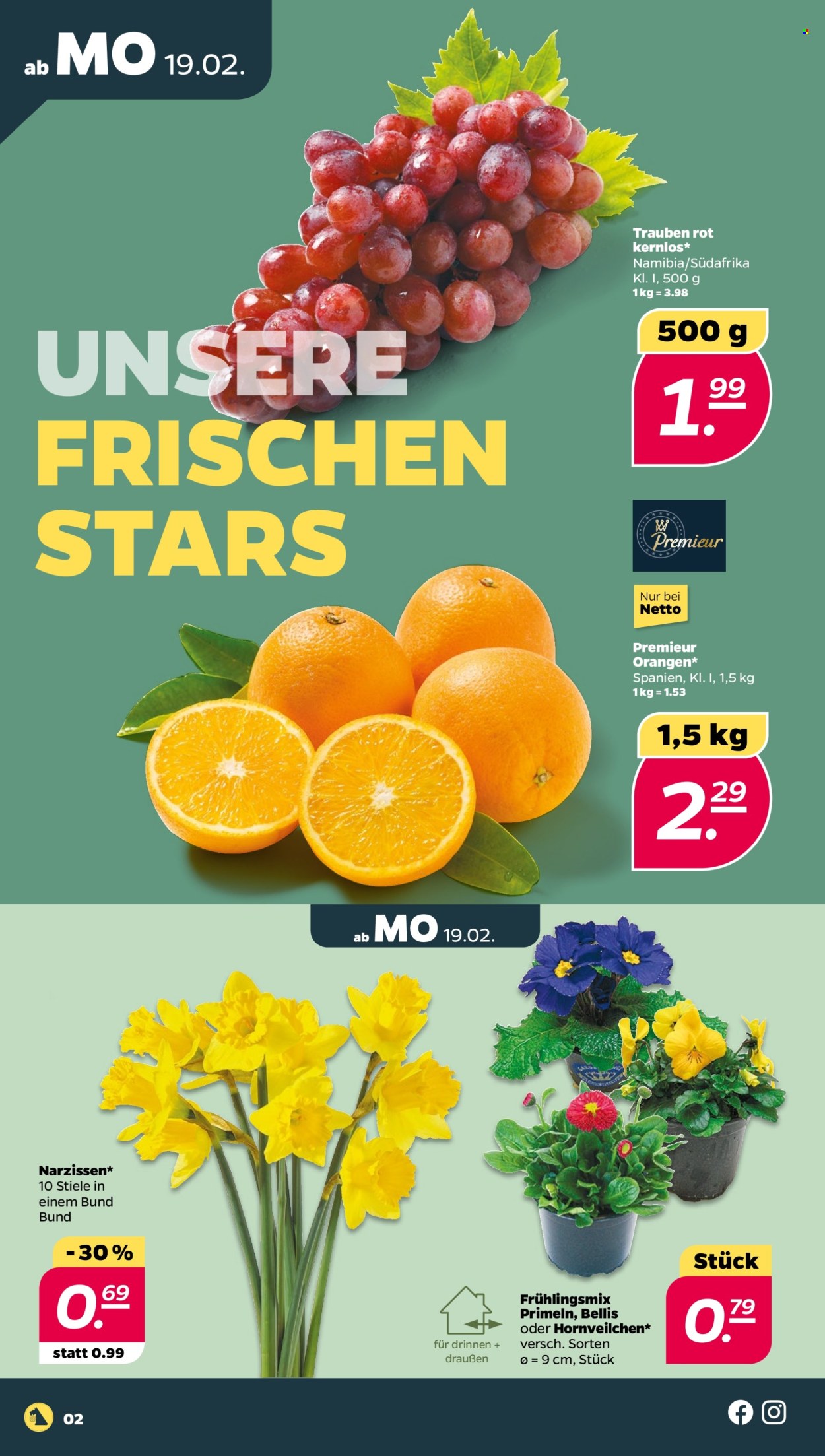 Netto Prospekte  - 19.02.2024 - 24.02.2024. Seite 2