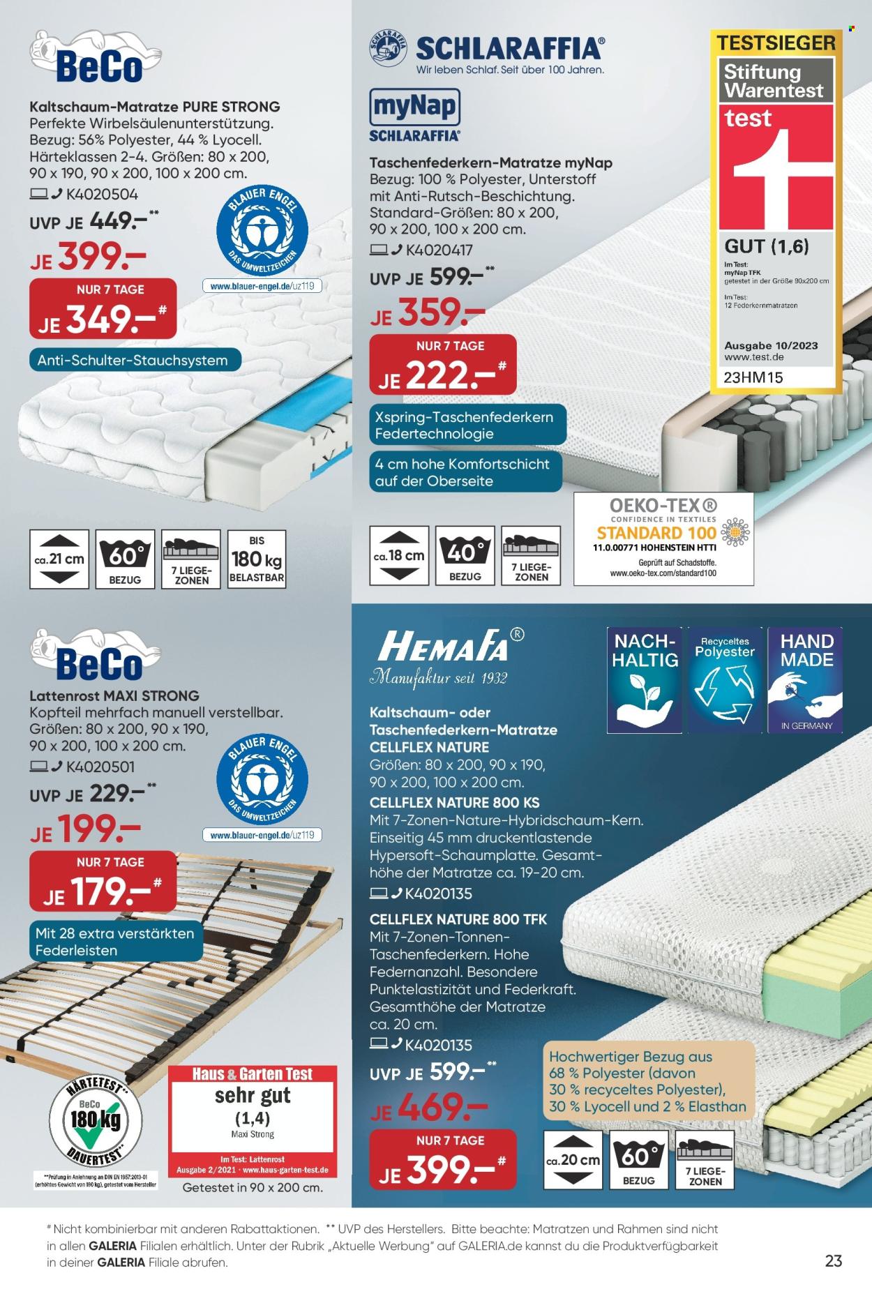 GALERIA Karstadt Kaufhof Prospekte  - 14.02.2024 - 20.02.2024. Seite 23