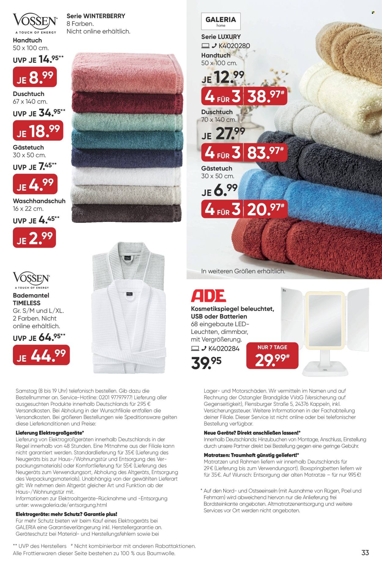 GALERIA Karstadt Kaufhof Prospekte  - 14.02.2024 - 20.02.2024. Seite 33