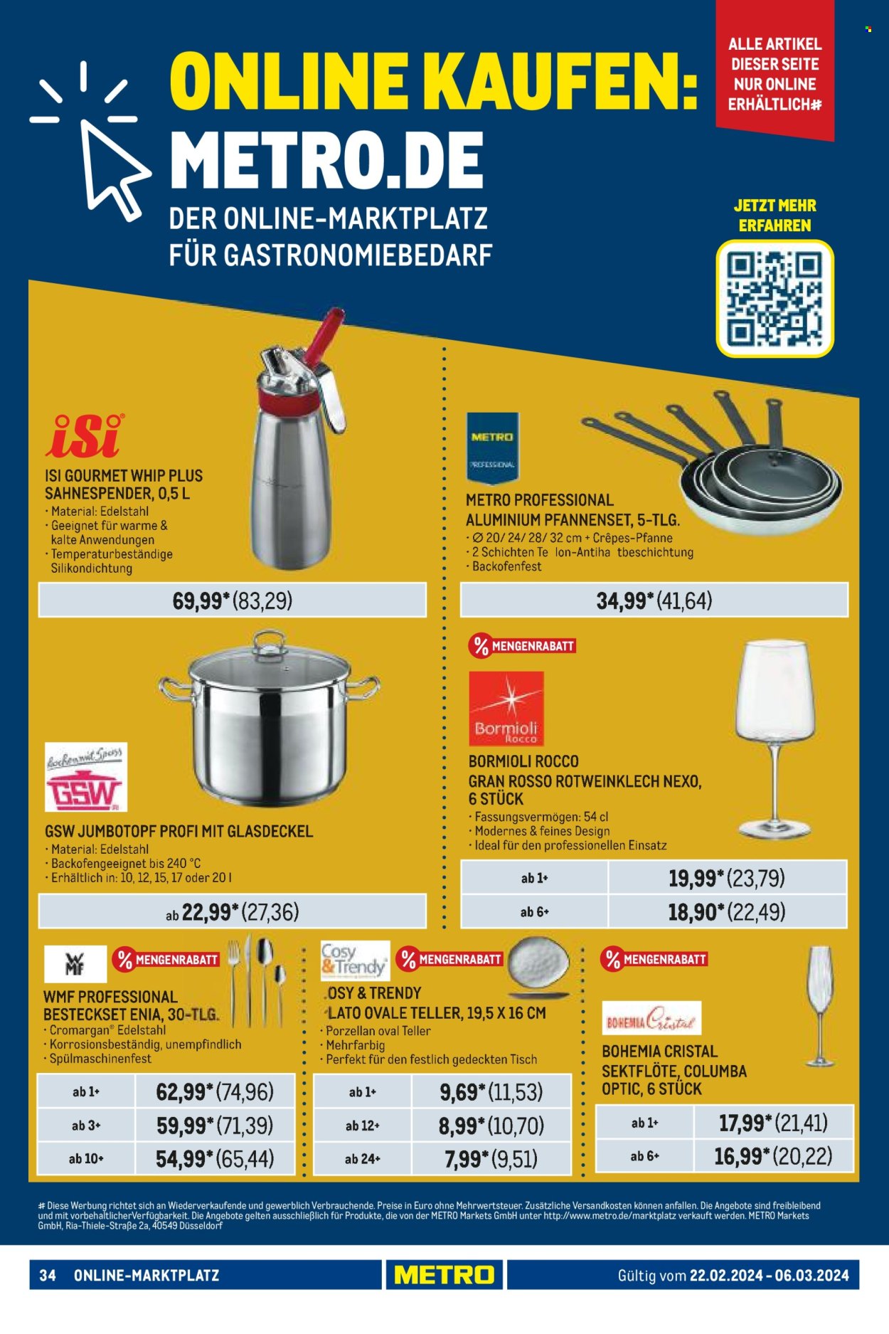 Metro Prospekte  - 22.02.2024 - 6.03.2024. Seite 34