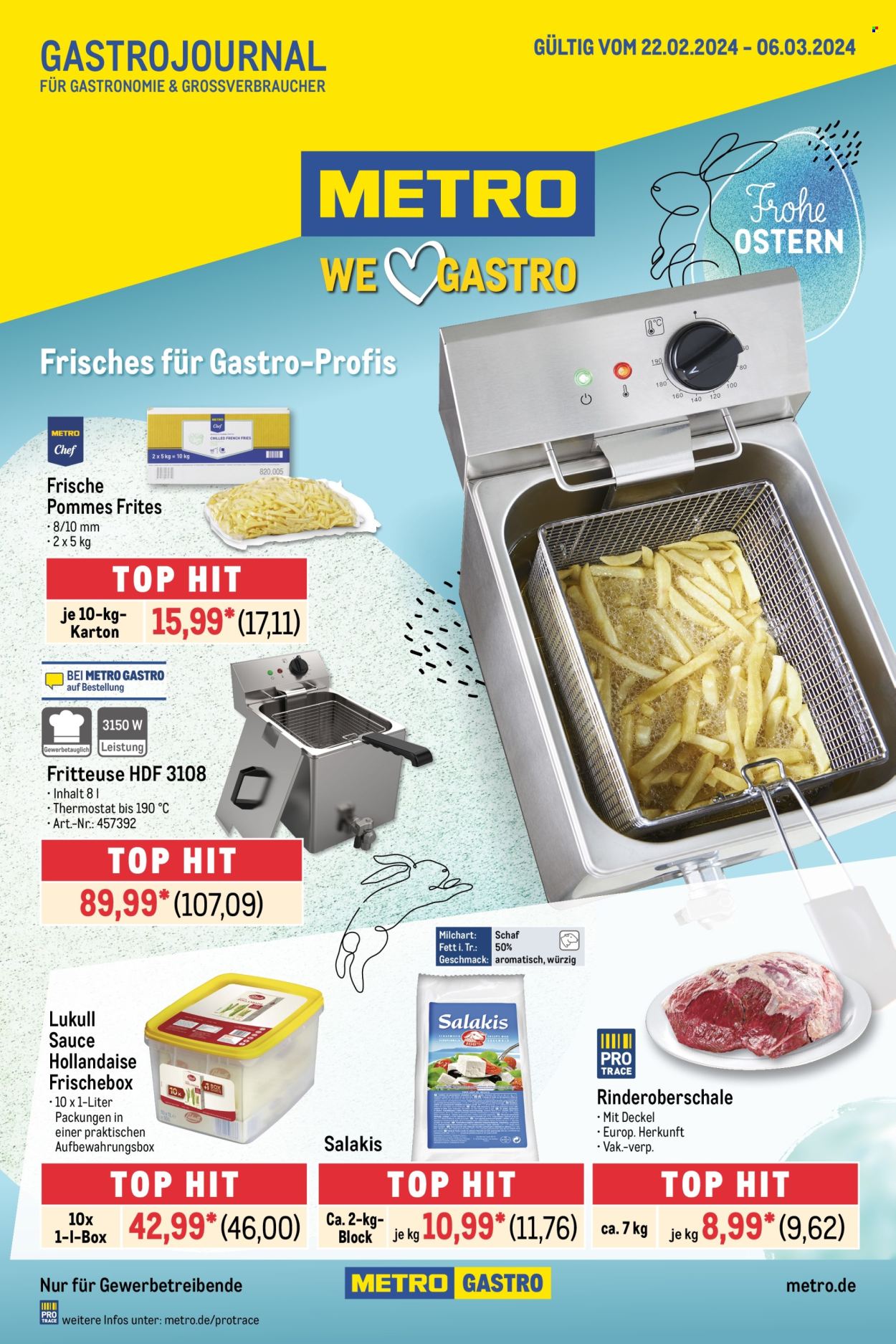 Metro Prospekte  - 22.02.2024 - 6.03.2024. Seite 1