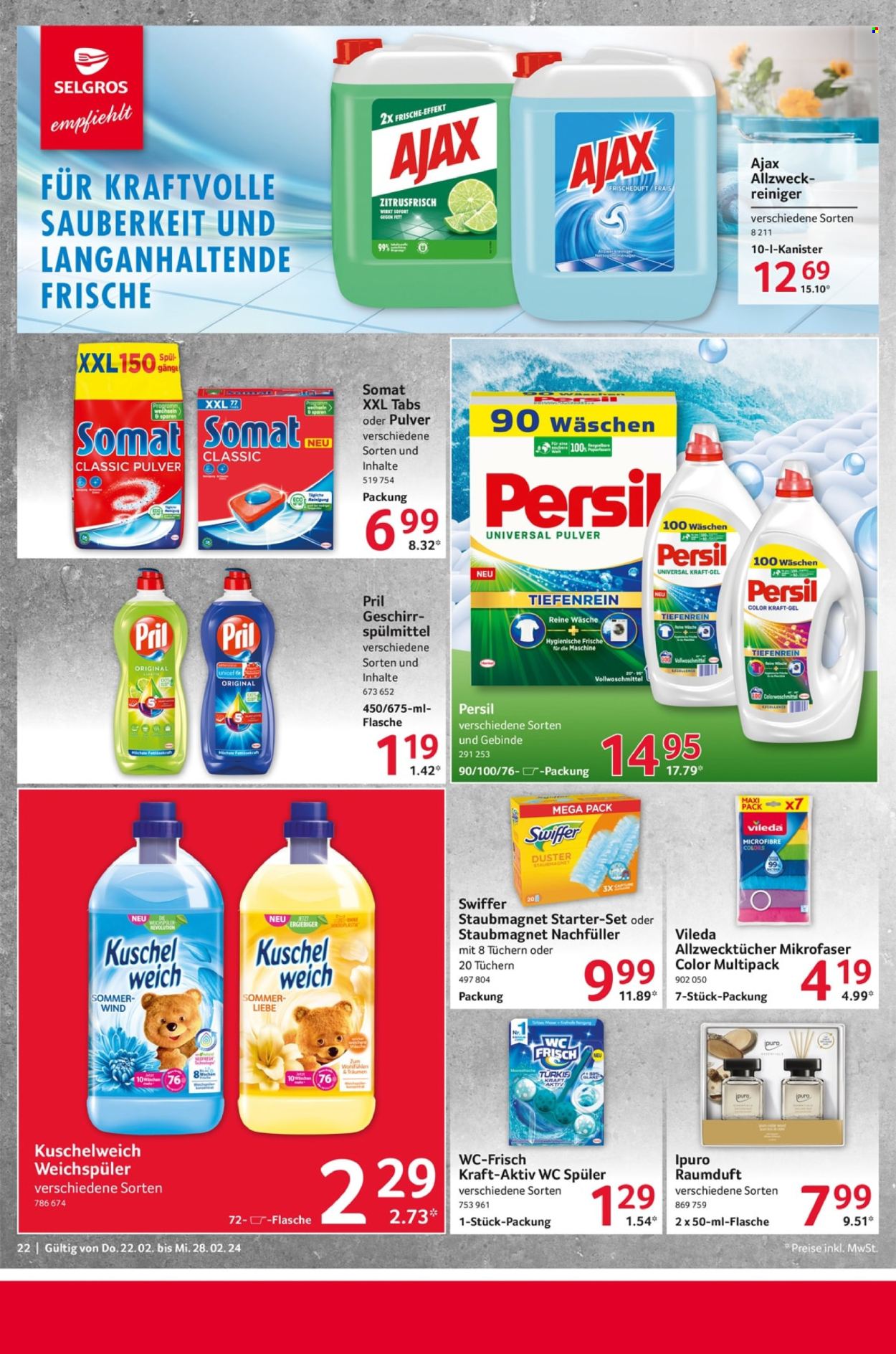Selgros Prospekte  - 22.02.2024 - 28.02.2024. Seite 22