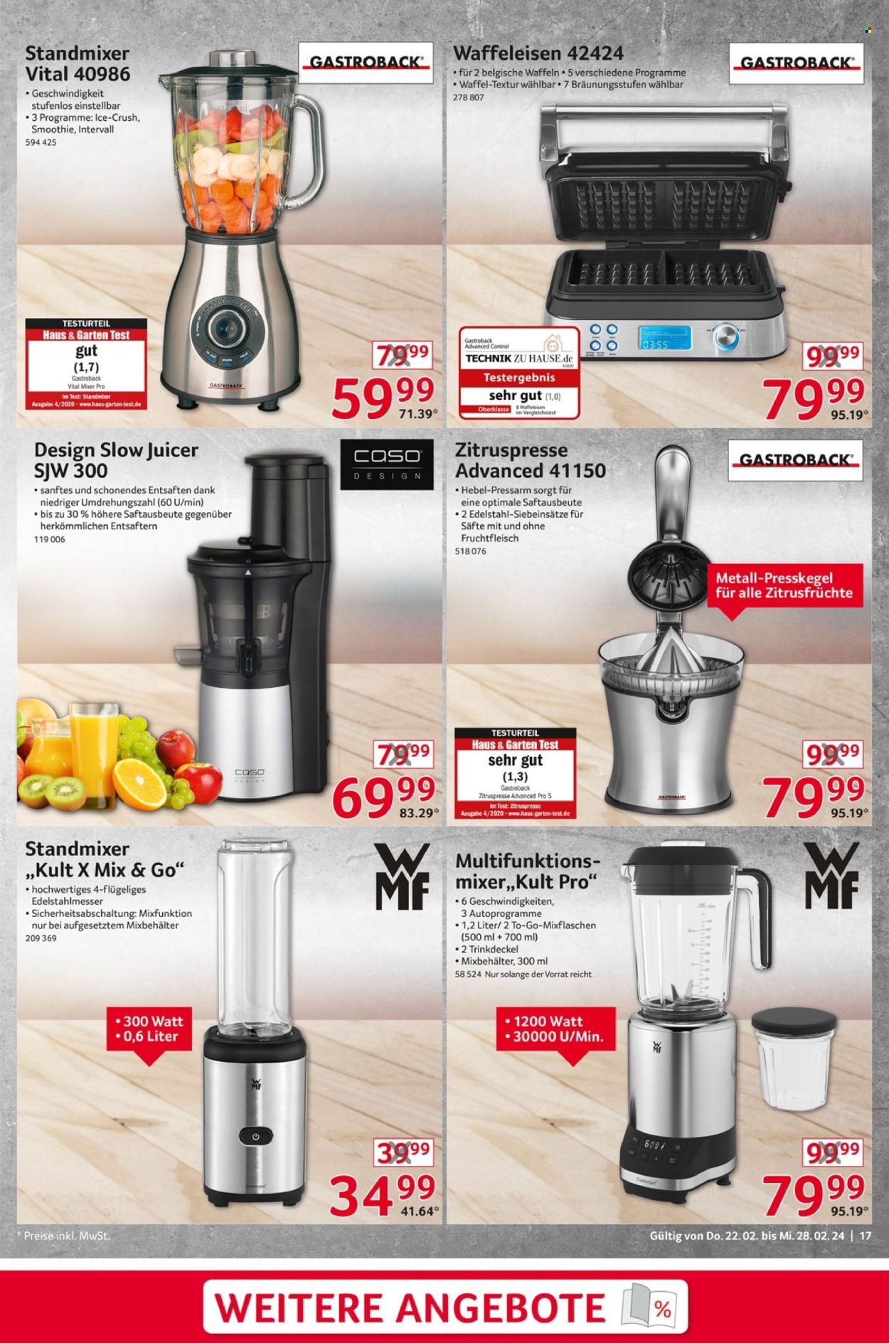 Selgros Prospekte  - 22.02.2024 - 28.02.2024. Seite 17