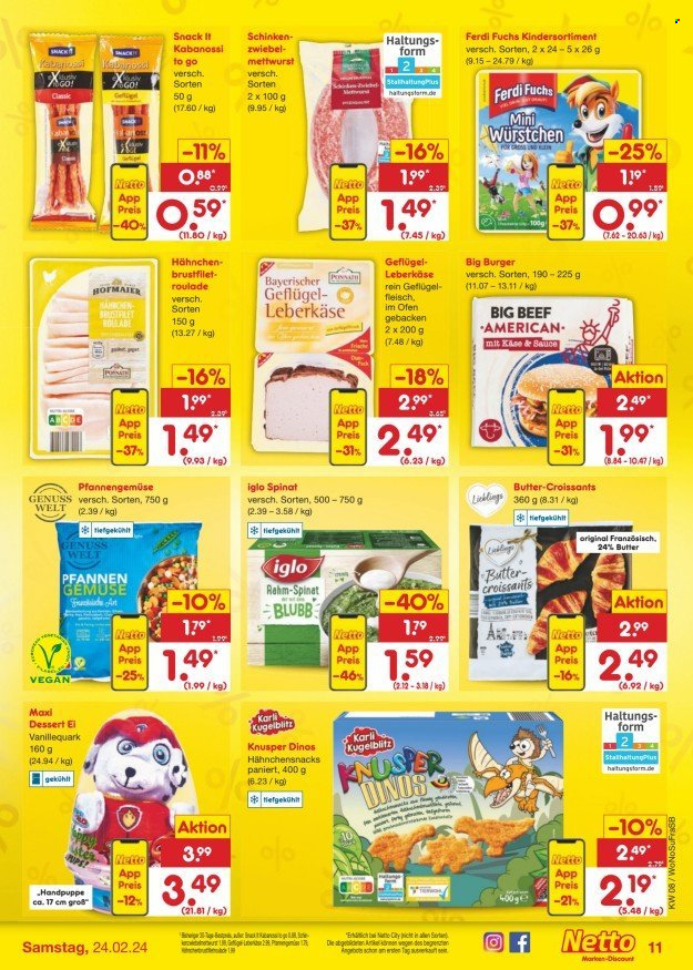 Netto Marken-Discount Prospekte  - 19.02.2024 - 24.02.2024. Seite 11