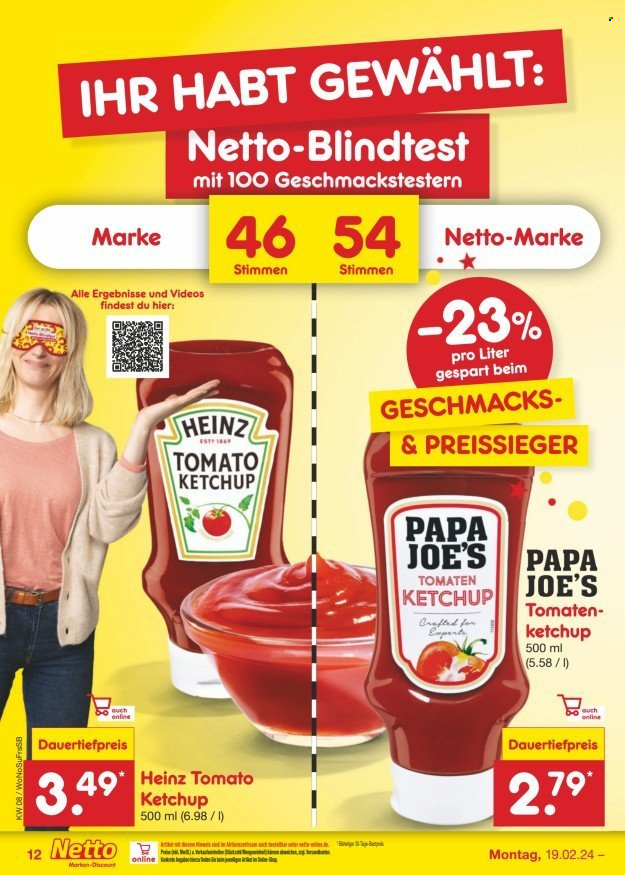 Netto Marken-Discount Prospekte  - 19.02.2024 - 24.02.2024. Seite 12