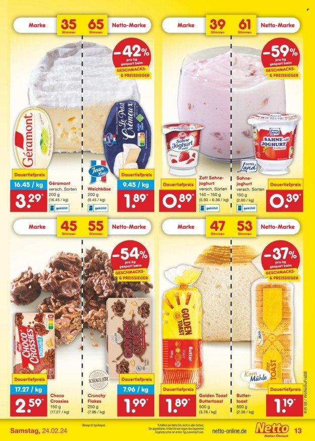 Netto Marken-Discount Prospekte  - 19.02.2024 - 24.02.2024. Seite 13