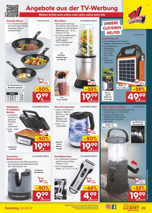 Netto Marken-Discount Prospekte  - 19.02.2024 - 24.02.2024. Seite 29