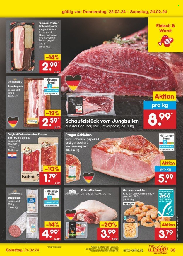 Netto Marken-Discount Prospekte  - 19.02.2024 - 24.02.2024. Seite 43
