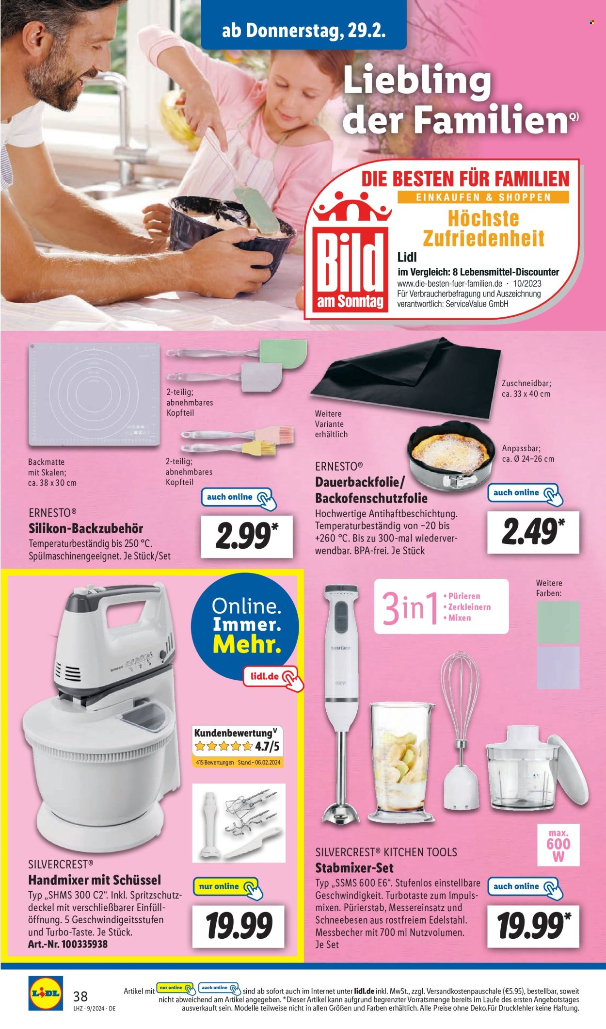 Lidl Prospekte  - 26.02.2024 - 2.03.2024. Seite 44