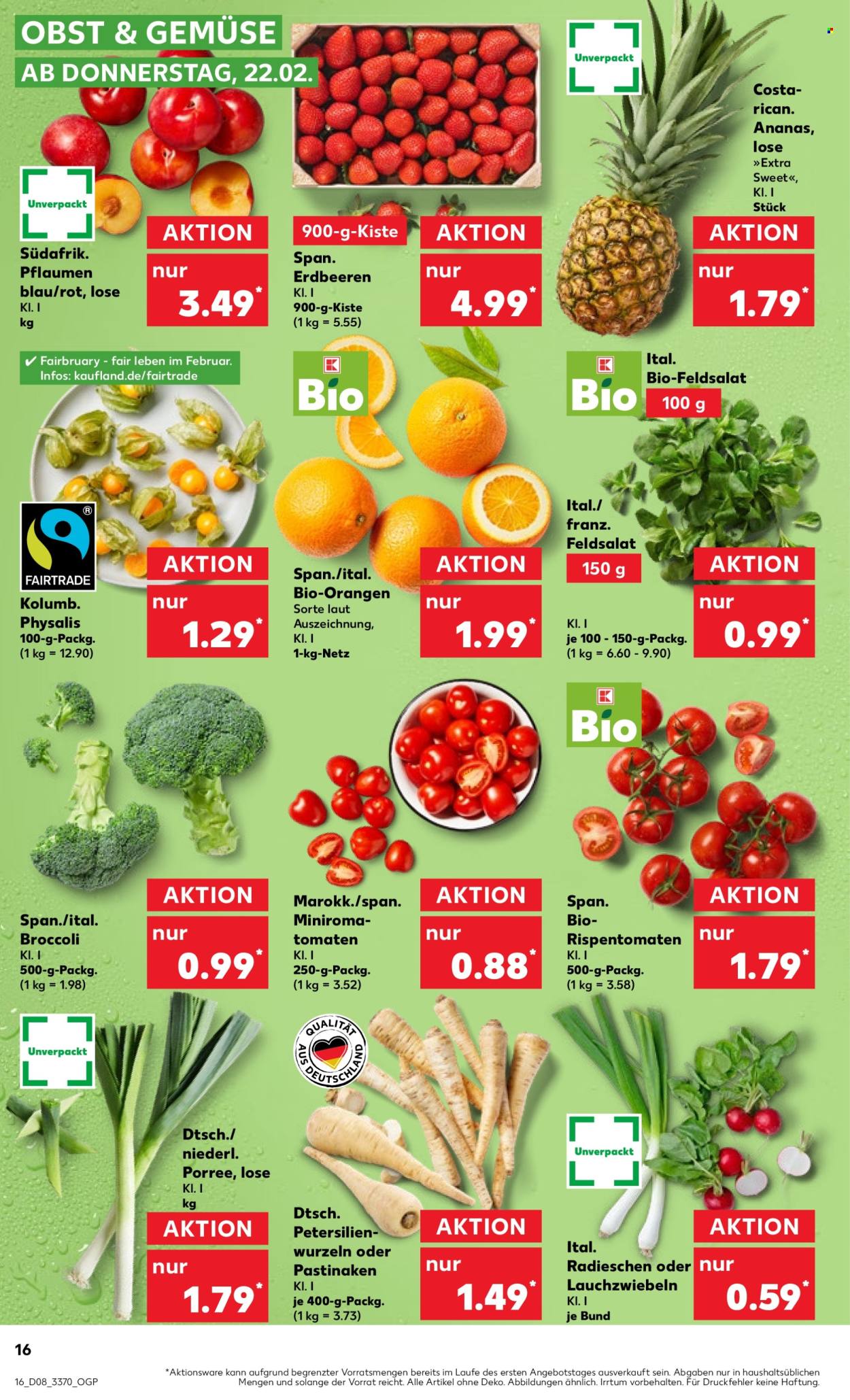 Kaufland Prospekte  - 22.02.2024 - 28.02.2024. Seite 16