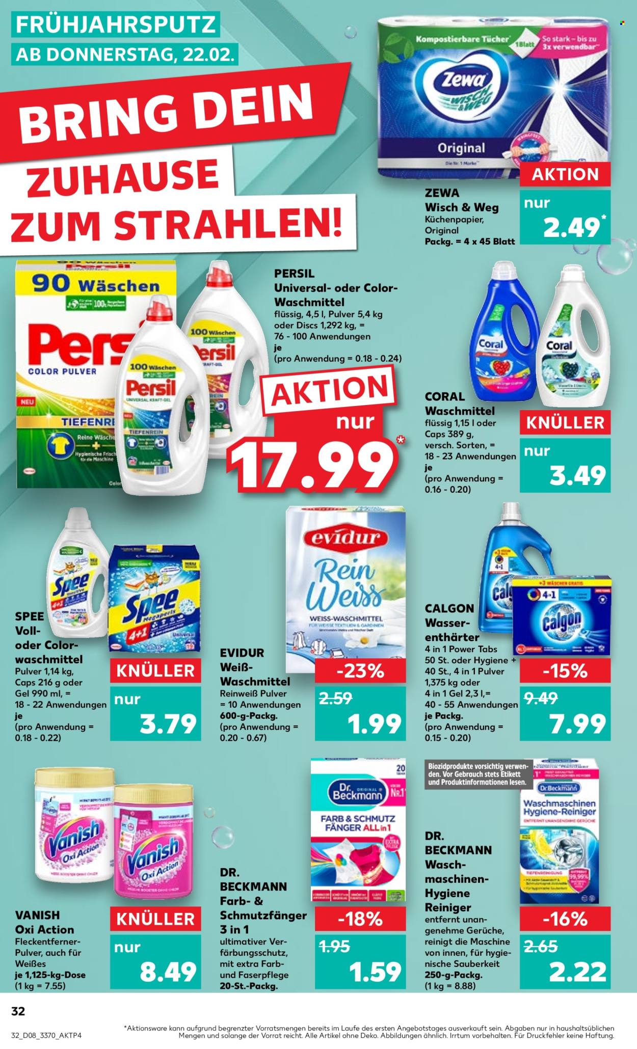 Kaufland Prospekte  - 22.02.2024 - 28.02.2024. Seite 32