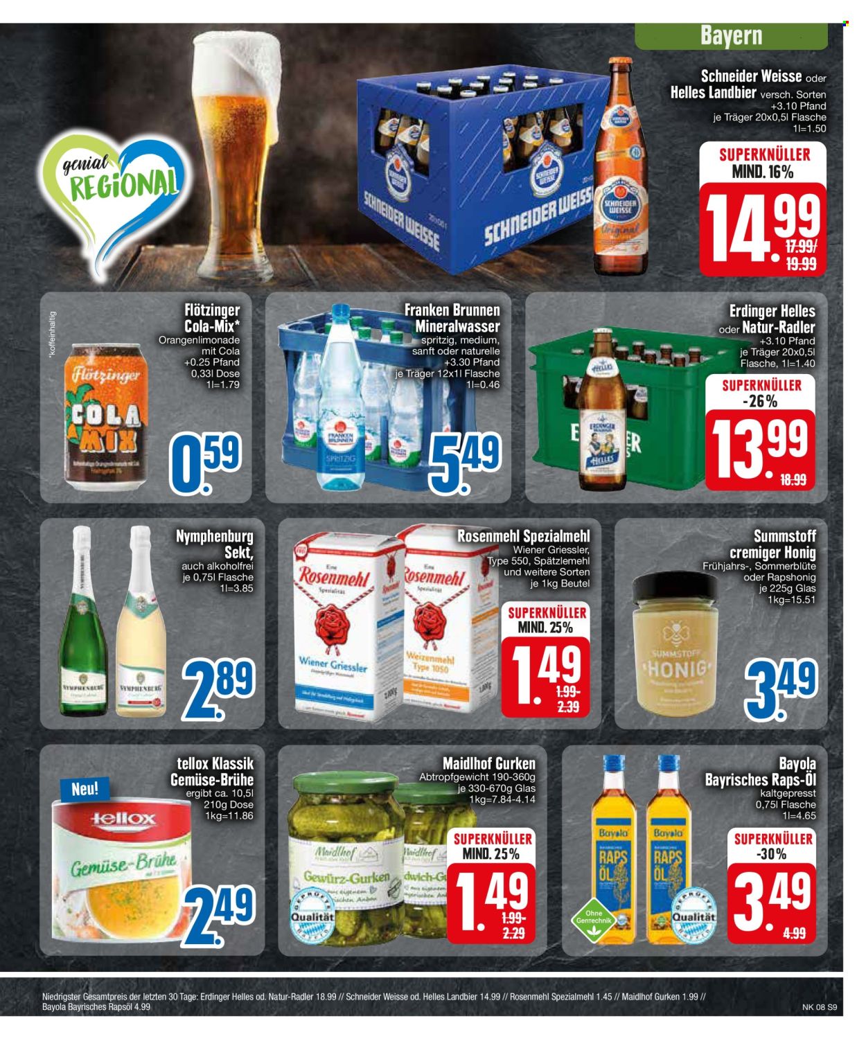 Edeka Prospekte  - 19.02.2024 - 24.02.2024. Seite 9