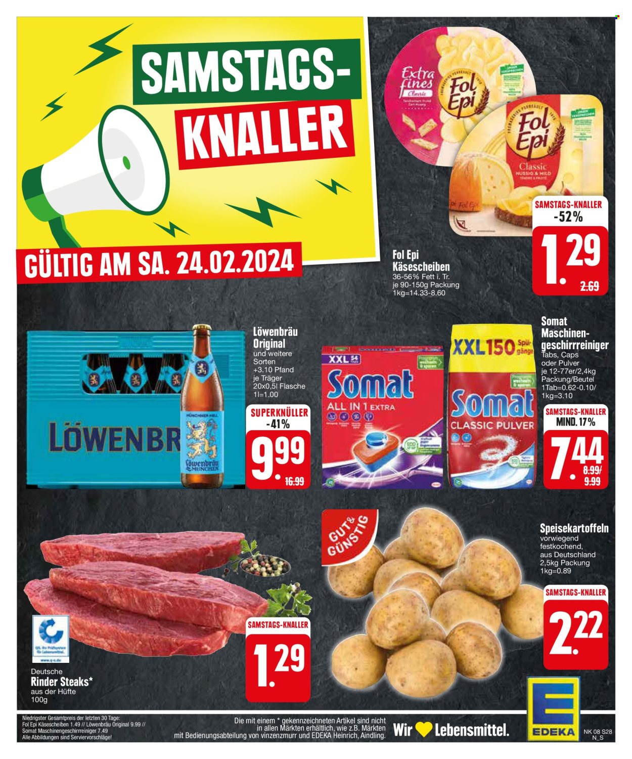 Edeka Prospekte  - 19.02.2024 - 24.02.2024. Seite 28