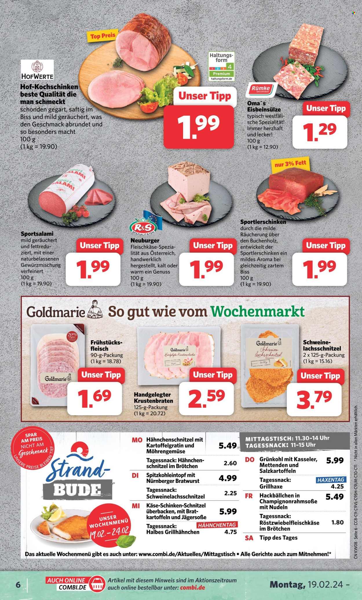Combi Prospekte  - 19.02.2024 - 24.02.2024. Seite 6