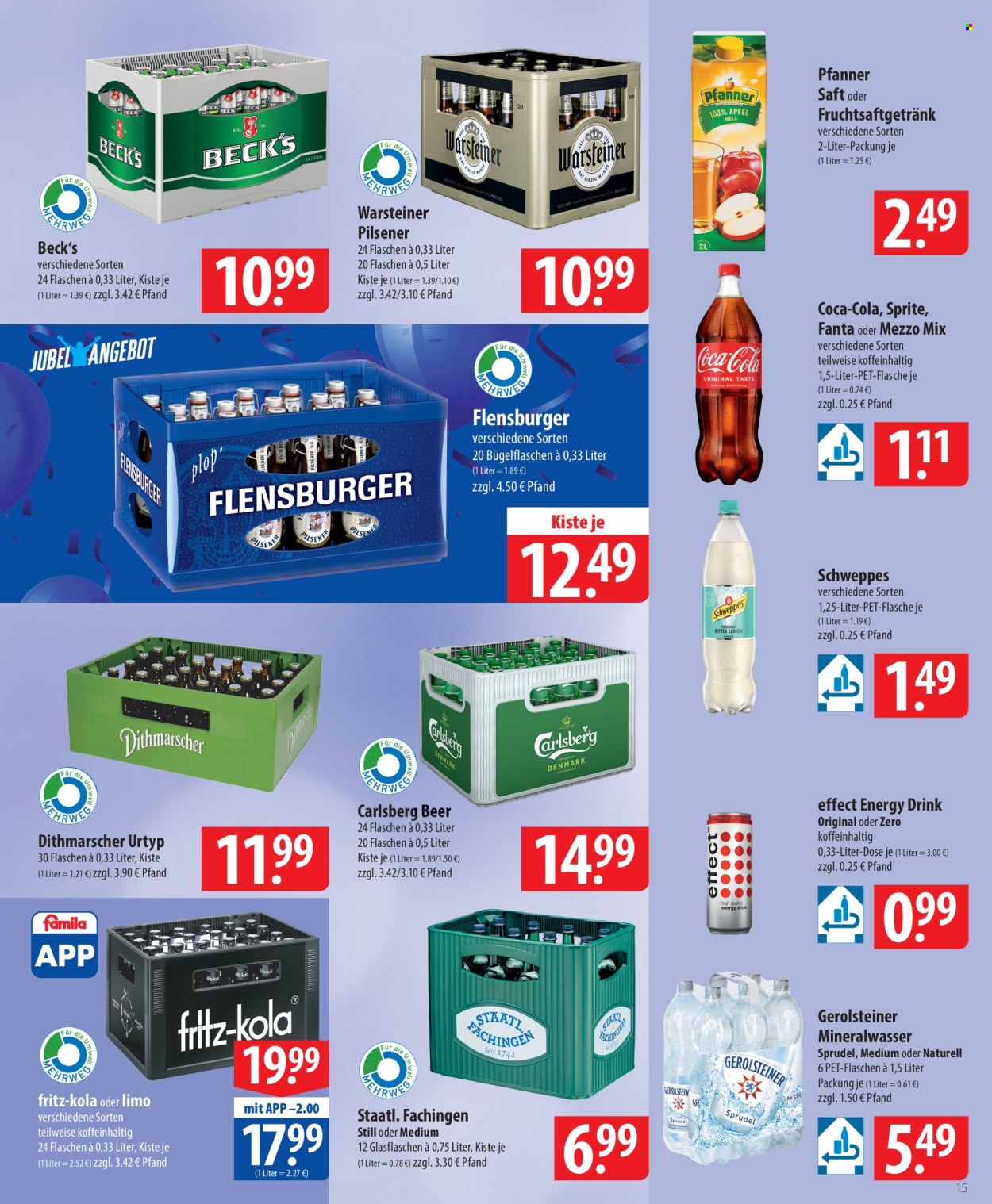 famila Prospekte  - 19.02.2024 - 24.02.2024. Seite 15