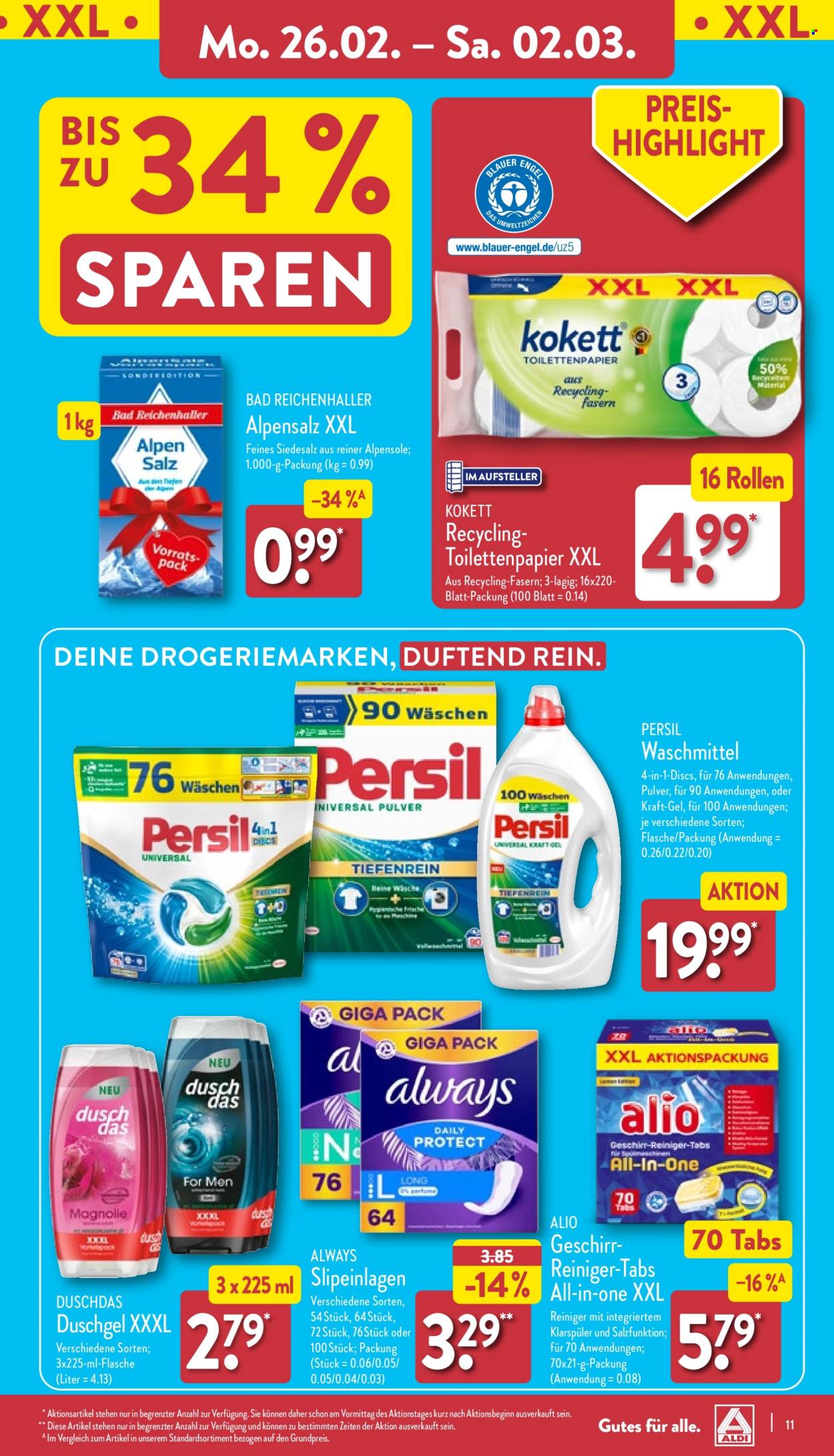 ALDI Nord Prospekte  - 26.02.2024 - 2.03.2024. Seite 11