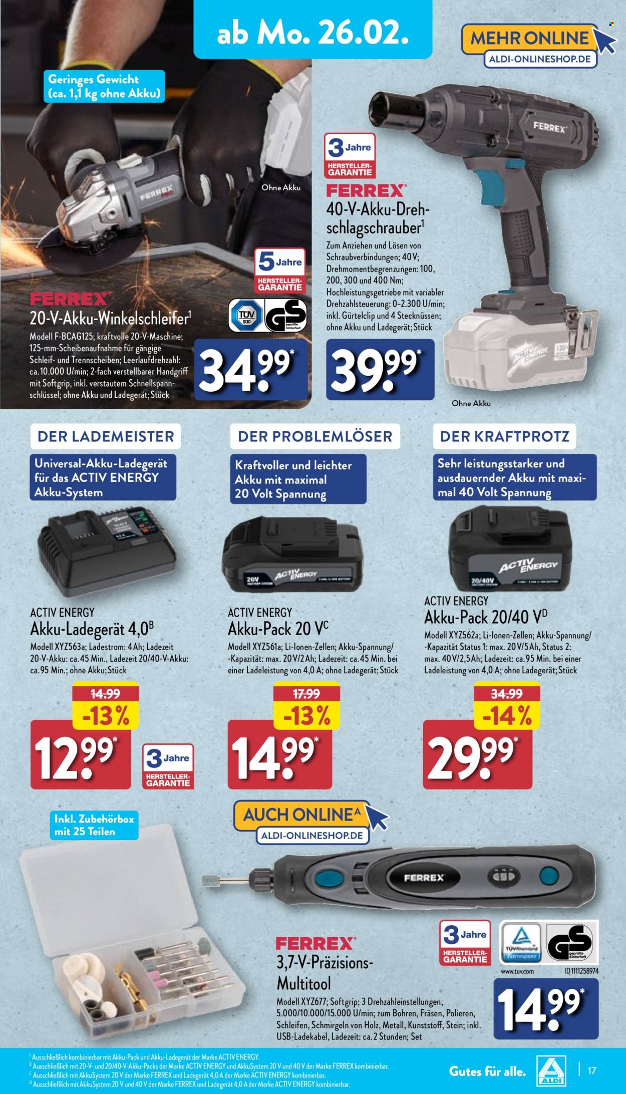 ALDI Nord Prospekte  - 26.02.2024 - 2.03.2024. Seite 17