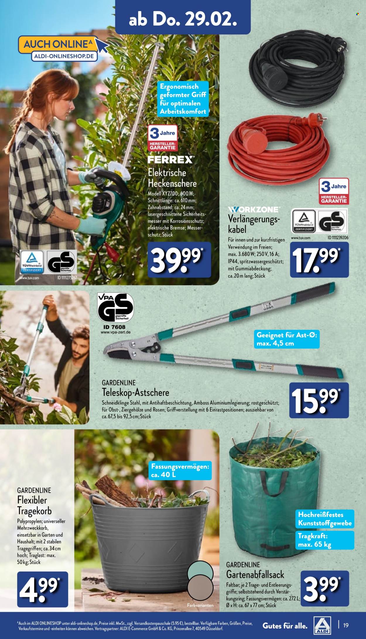 ALDI Nord Prospekte  - 26.02.2024 - 2.03.2024. Seite 19