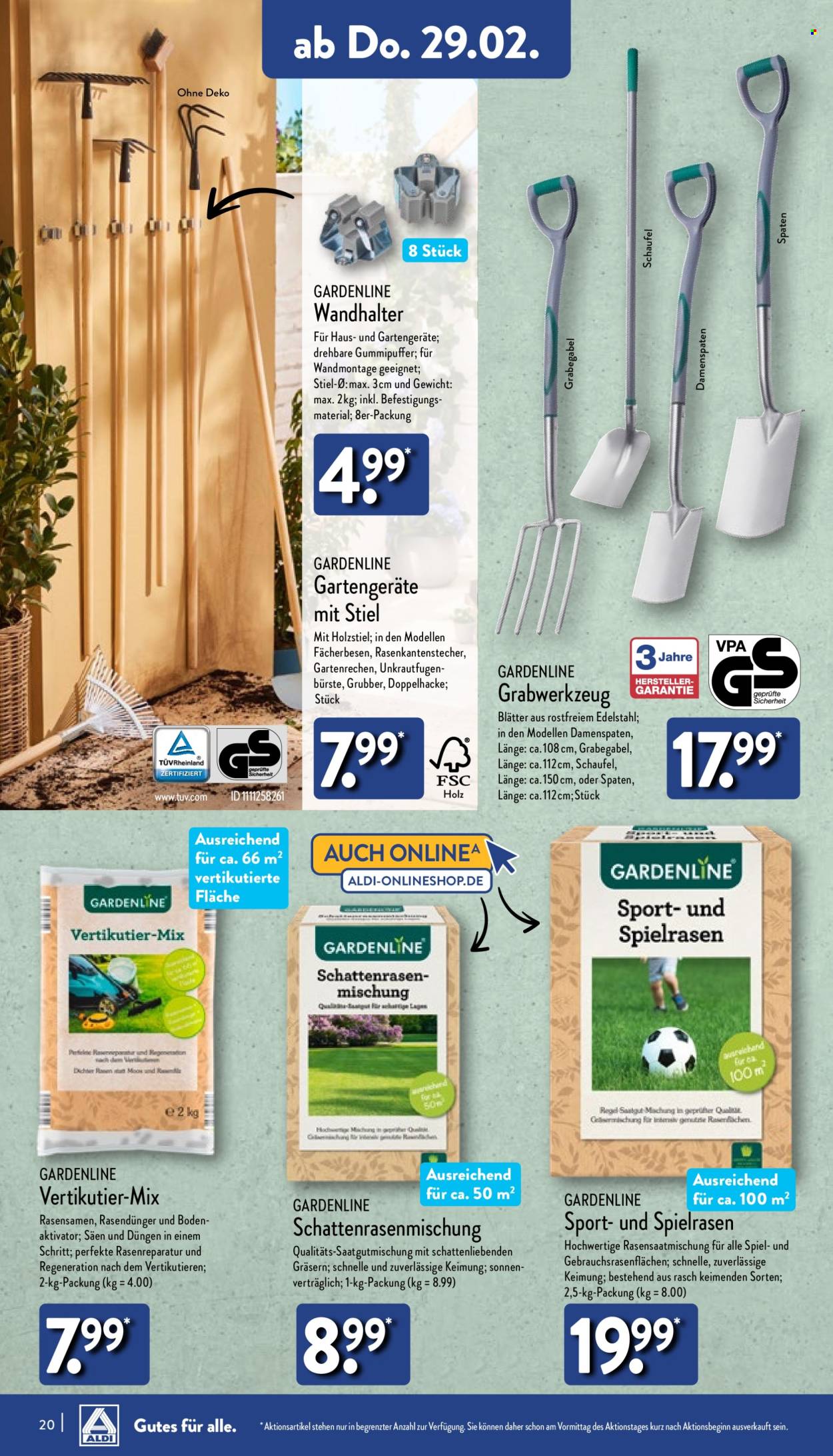 ALDI Nord Prospekte  - 26.02.2024 - 2.03.2024. Seite 20