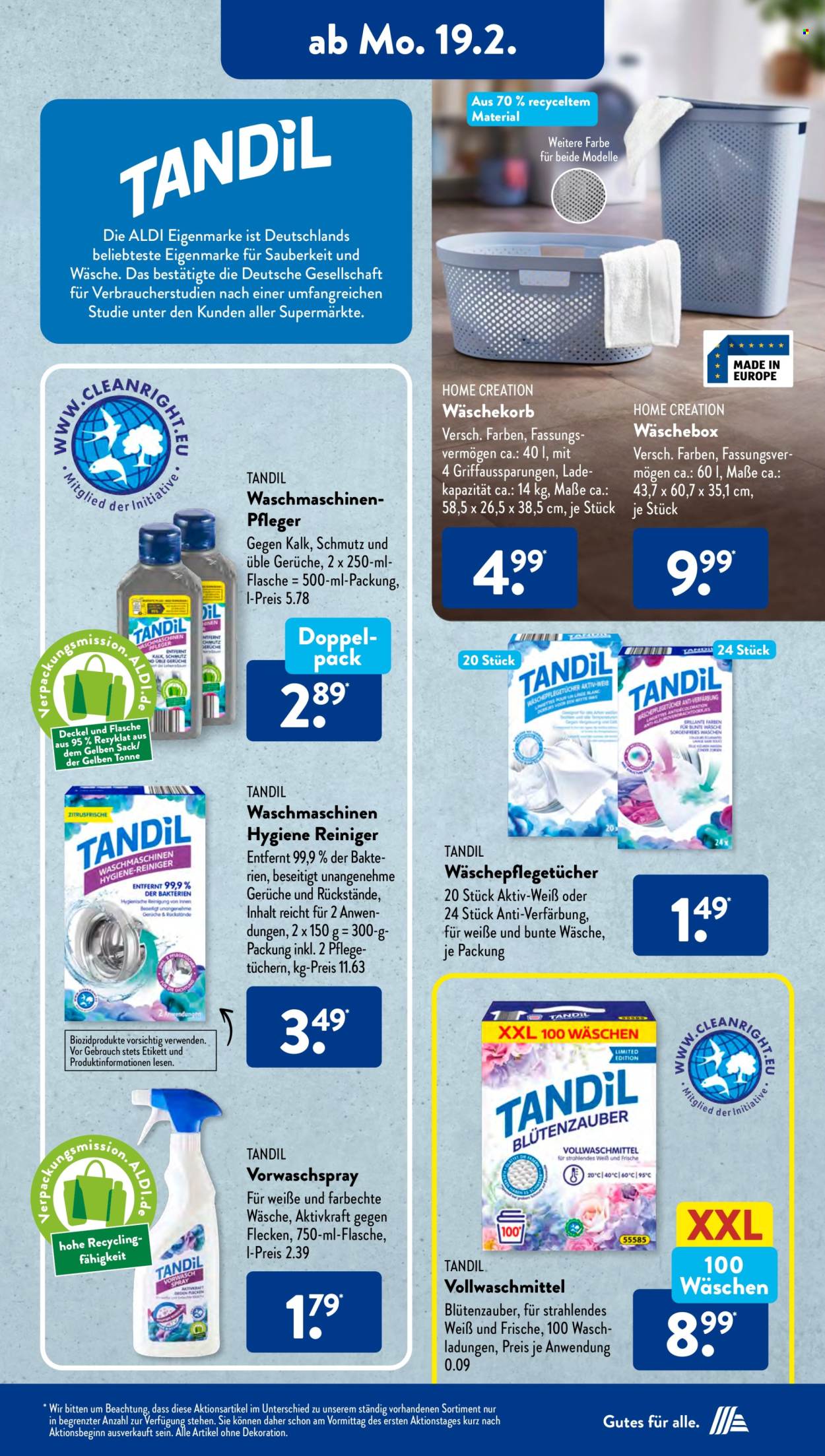 ALDI SÜD Prospekte  - 19.02.2024 - 24.02.2024. Seite 13