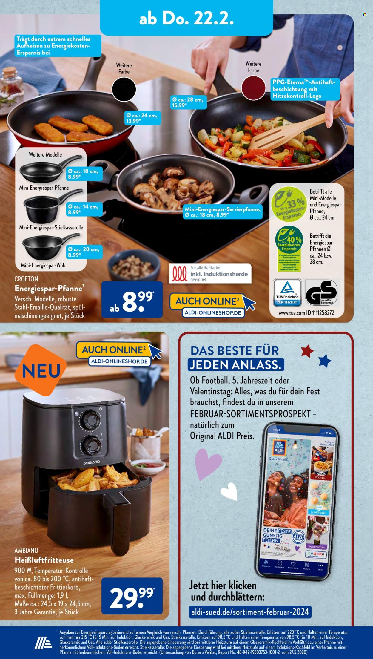 ALDI SÜD Prospekte  - 19.02.2024 - 24.02.2024. Seite 22