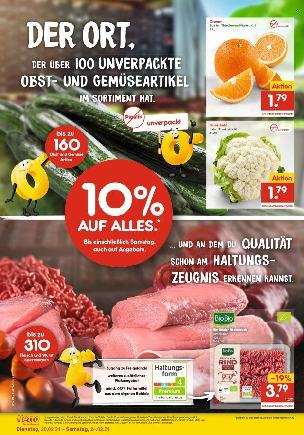 Netto Marken-Discount Prospekte  - 20.02.2024 - 24.02.2024. Seite 2
