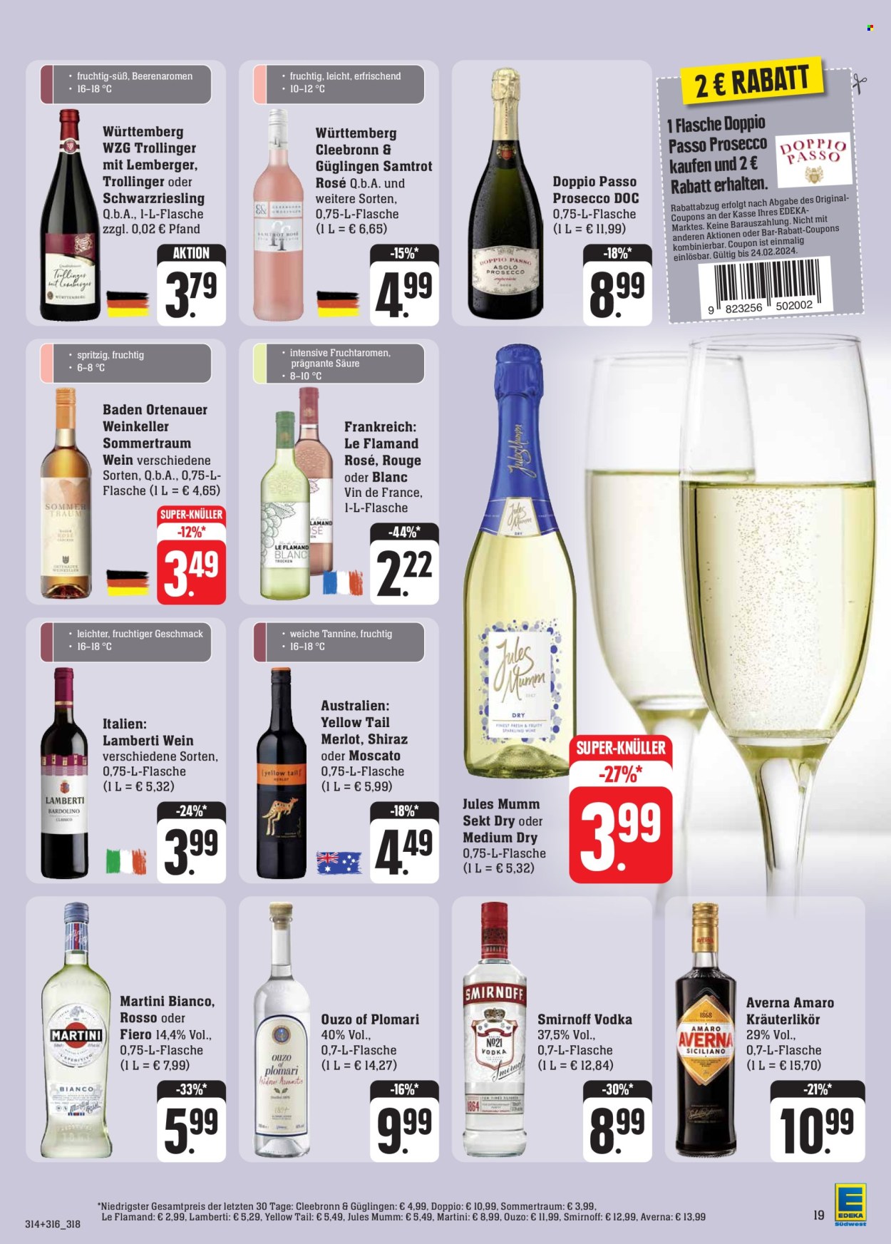 Edeka Prospekte  - 19.02.2024 - 24.02.2024. Seite 25