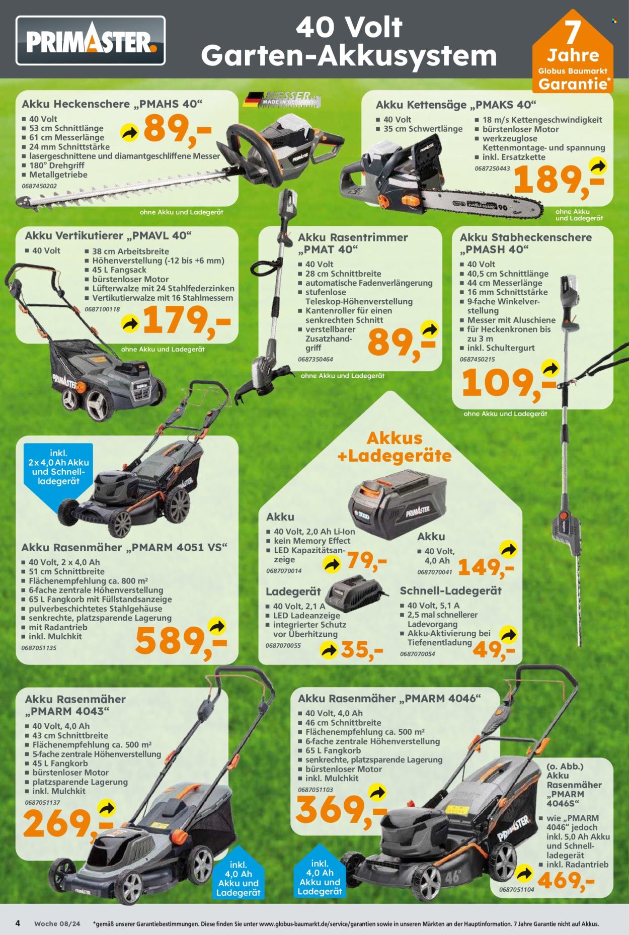 Globus Baumarkt Prospekte  - 19.02.2024 - 24.02.2024. Seite 4