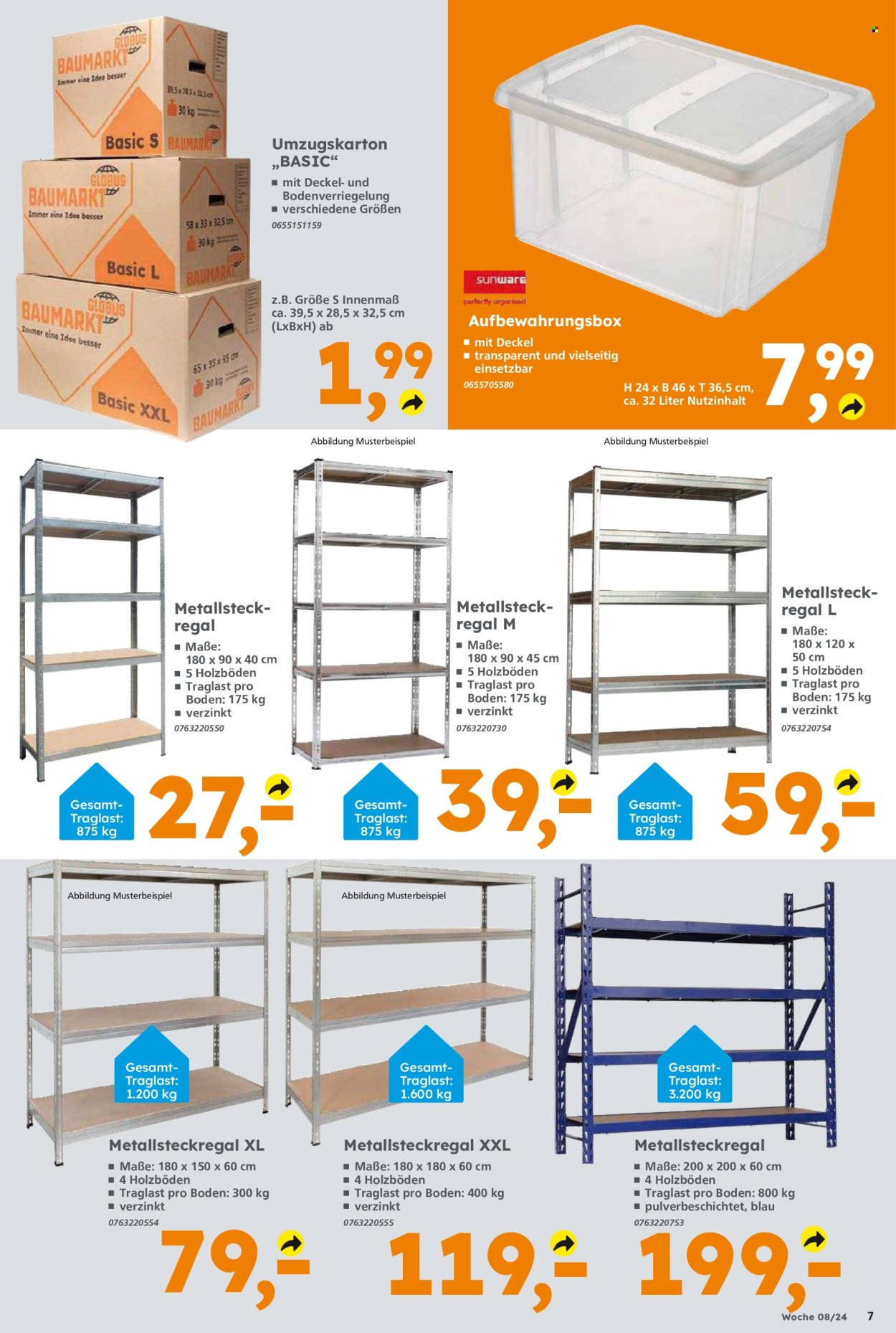 Globus Baumarkt Prospekte  - 19.02.2024 - 24.02.2024. Seite 7