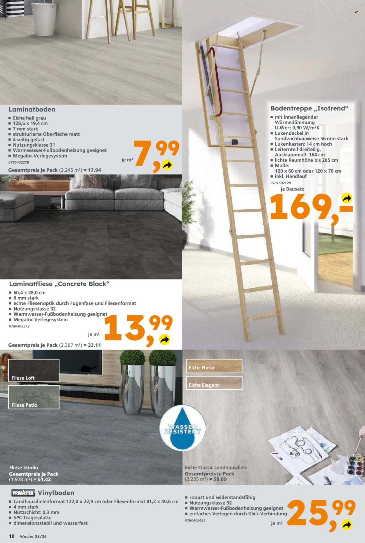 Globus Baumarkt Prospekte  - 19.02.2024 - 24.02.2024. Seite 10